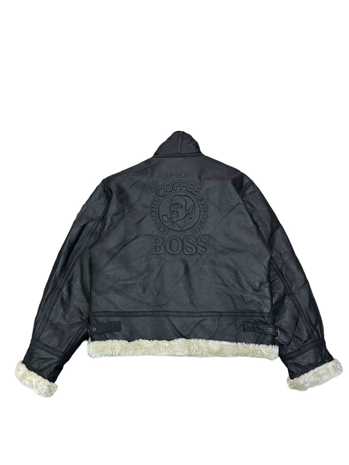 Other SUNTORY COFEE BOSS B3 LEATHER JACKET Size US M / EU 48-50 / 2 - 9 Thumbnail