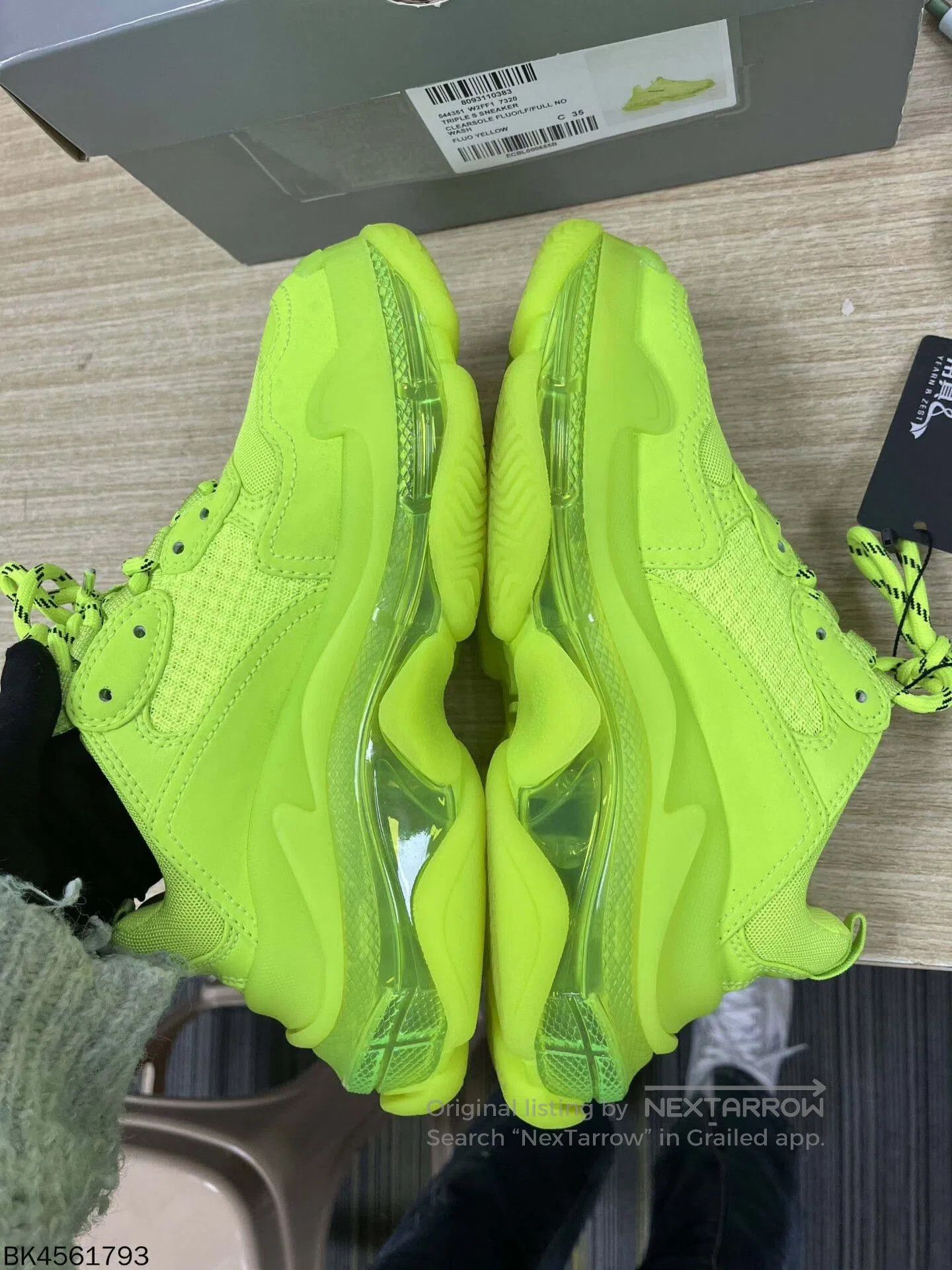 Balenciaga balenciaga triple s clear sole dad sneakers. Size US 5 / EU 37 - 9 Thumbnail