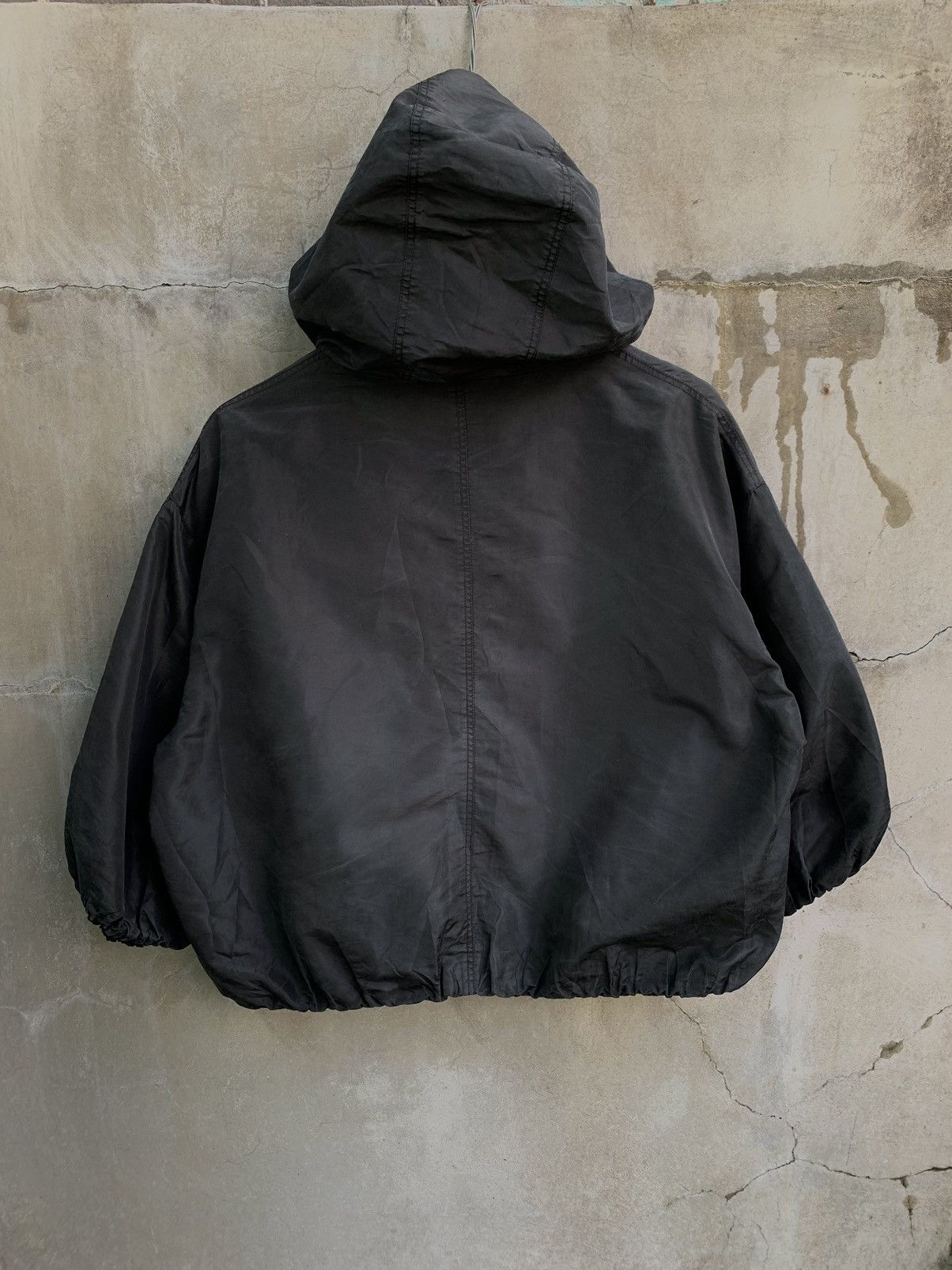 2006 Bubble Cut Cropped Hooded Jacket
