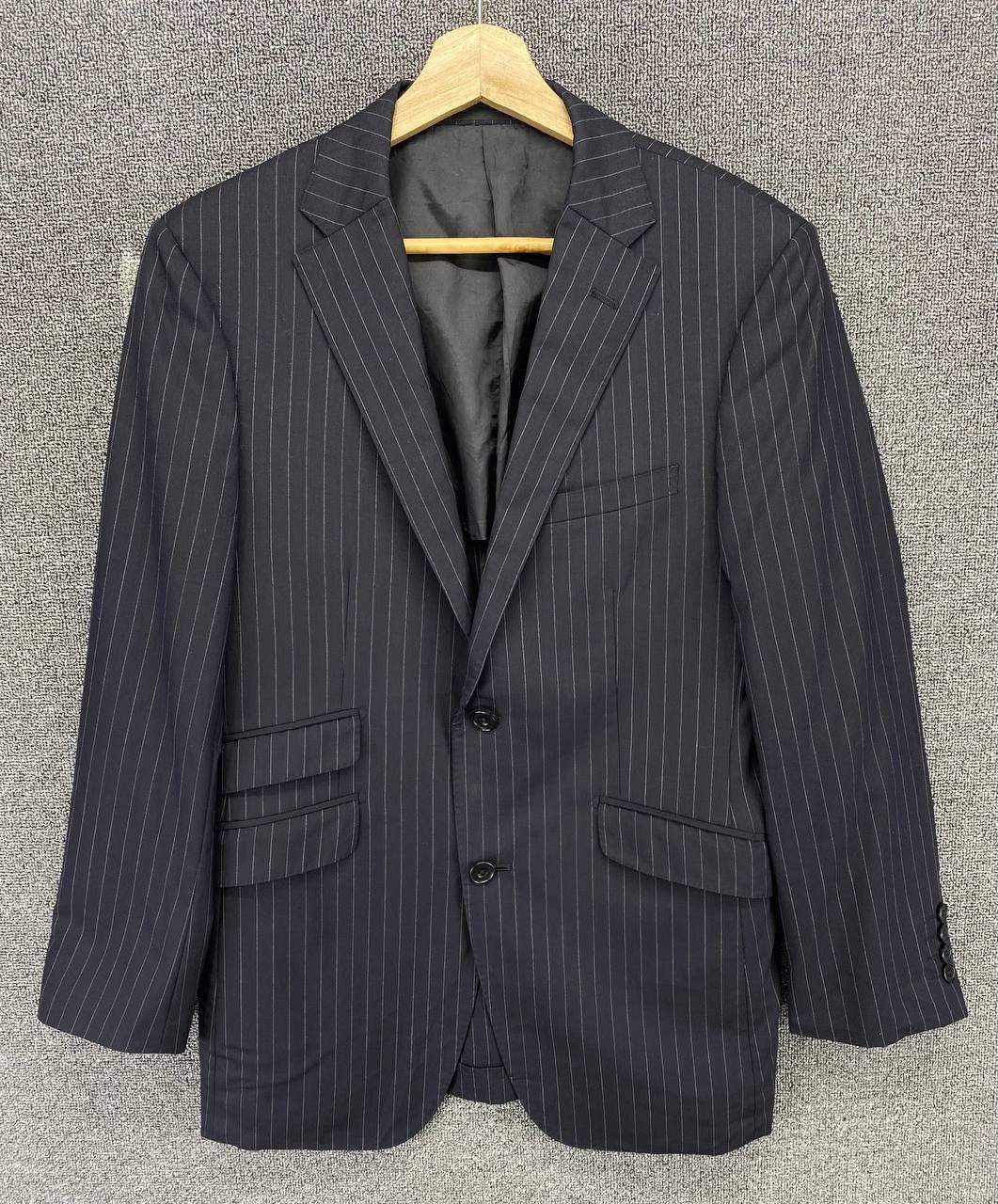 Burberry Vintage Burberry Black Label Wool Blazer Coat Jacket Size US S / EU 44-46 / 1 - 1 Thumbnail