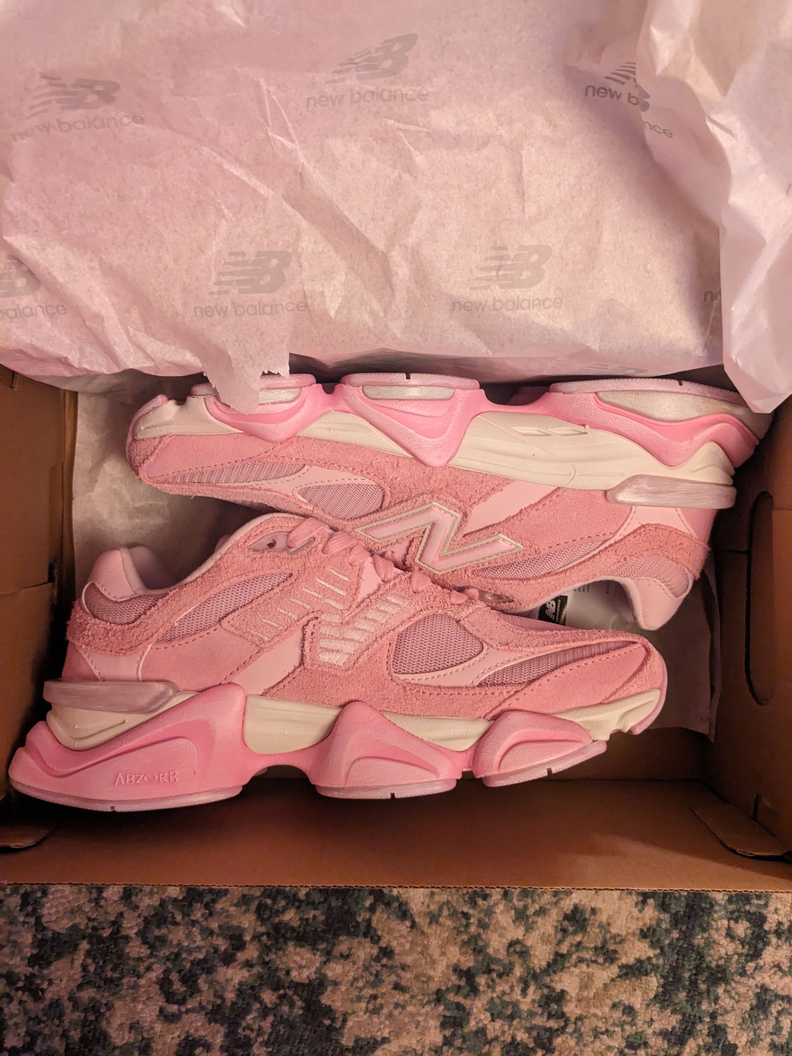 New Balance New Balance 9060 Pink Overdye - ASOS exclusive uk4.5 us5 Size US 5 / IT 35 - 5 Thumbnail