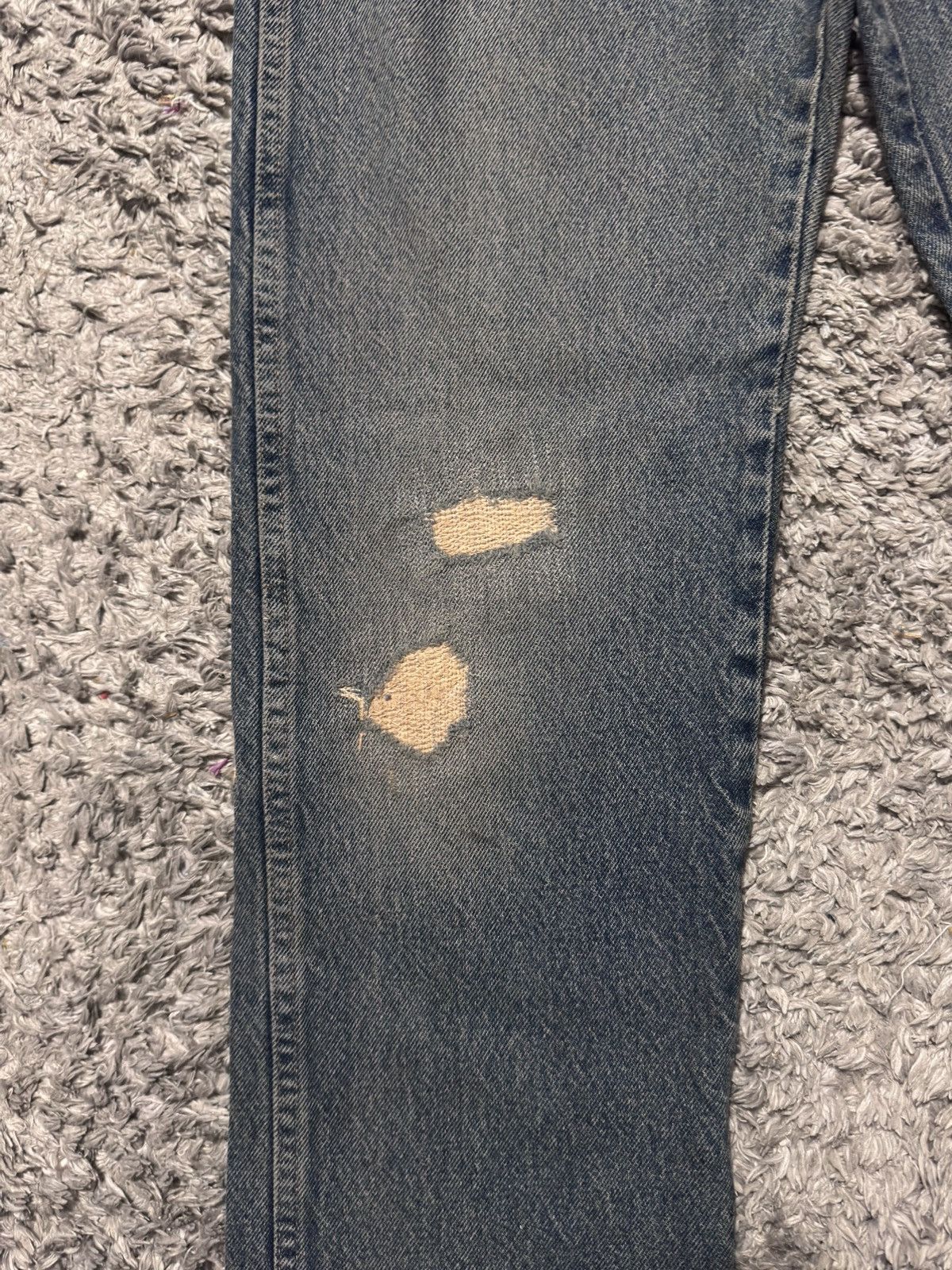 Japanese Brand × Vintage Vintage Distressed Denim Boro Patched 30x31 Jeans Undercover Size US 30 / EU 46 - 4 Thumbnail