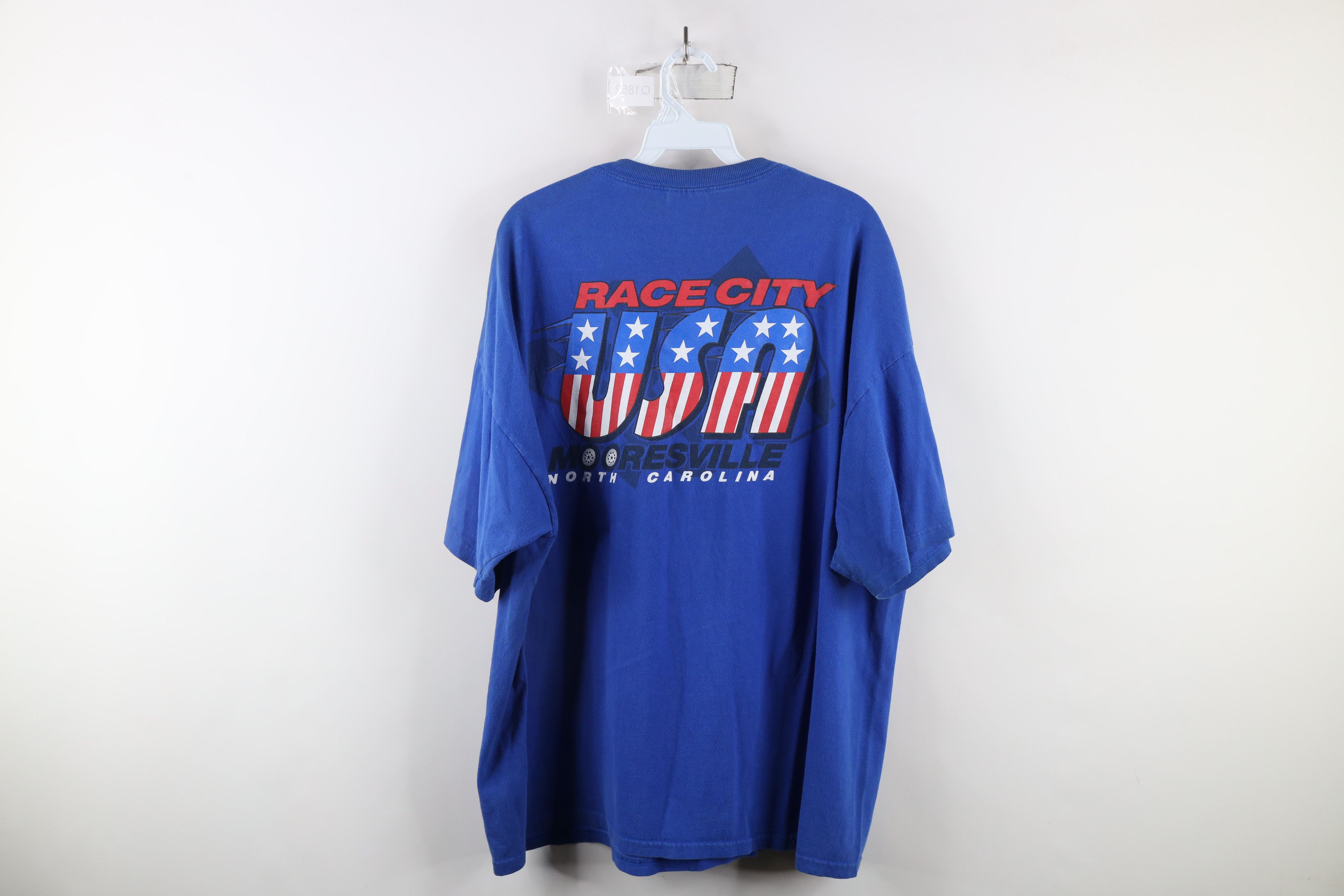 Vintage Vintage City USA Mooresville North Carolina Speedway T-Shirt Size US XXL / EU 58 / 5 - 11 Thumbnail