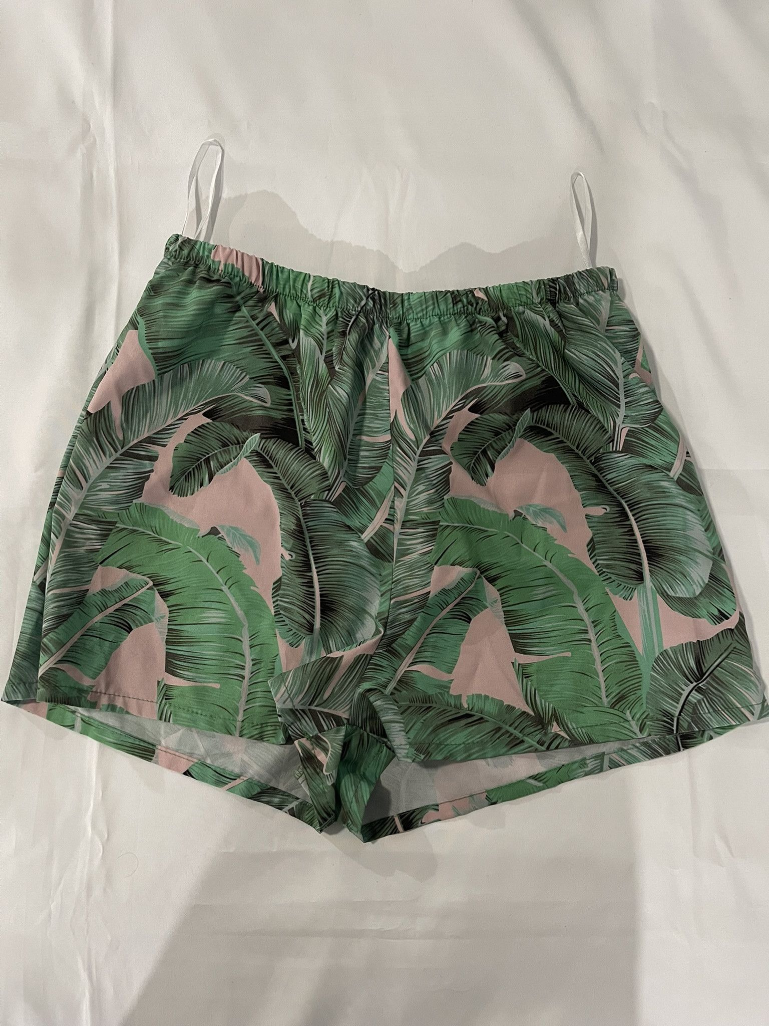 Other Womens Hawaiian Pink and Green Shorts Size S Unknown Brand Size 24" / US 00 / IT 34 - 4 Thumbnail