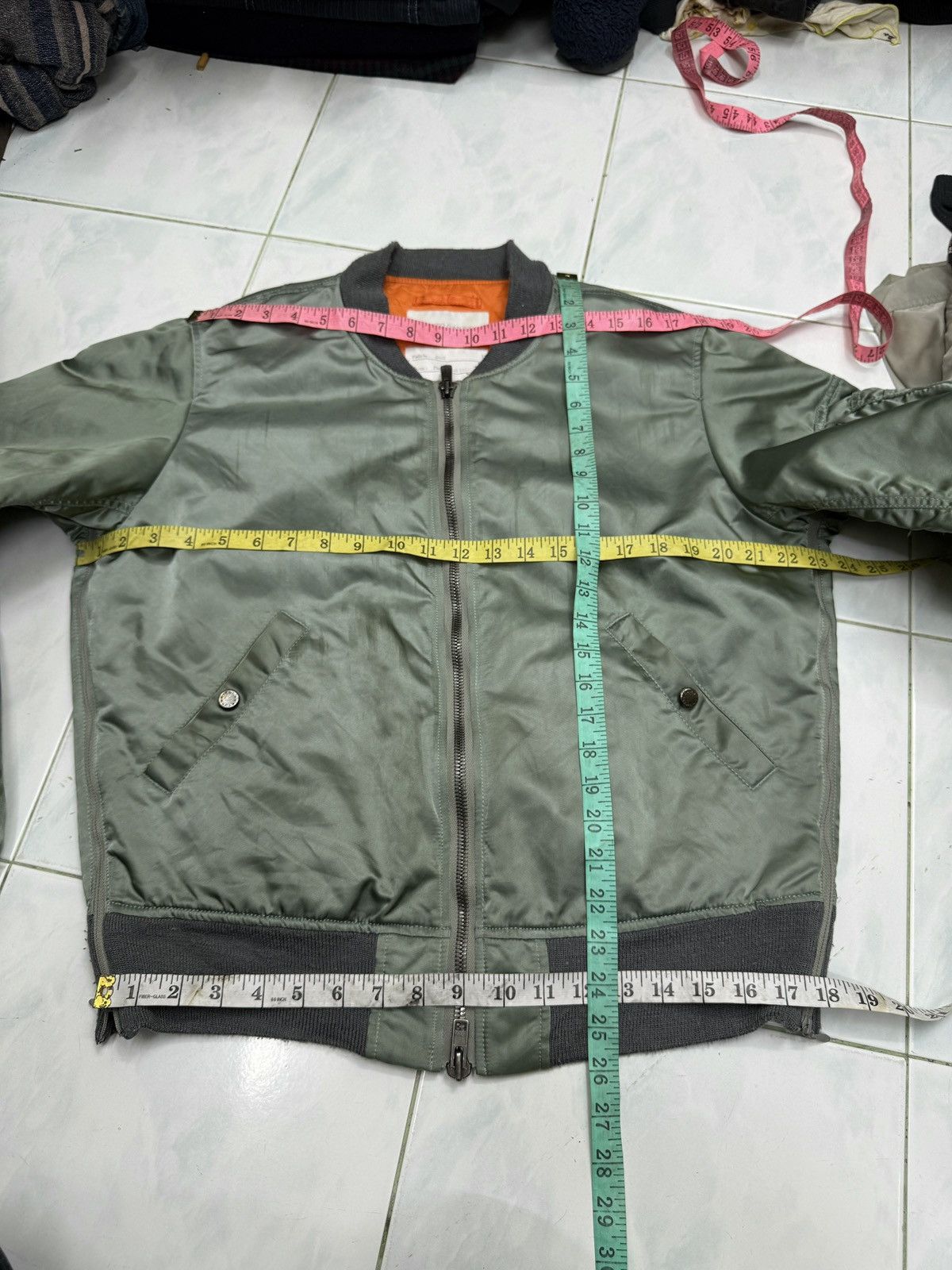 Fumito Ganryu 🔥🔥🔥ARCHIVE AW20 FUMITO GANRYU MA1 BOMBER FLIGHT JACKET Size US M / EU 48-50 / 2 - 21 Thumbnail