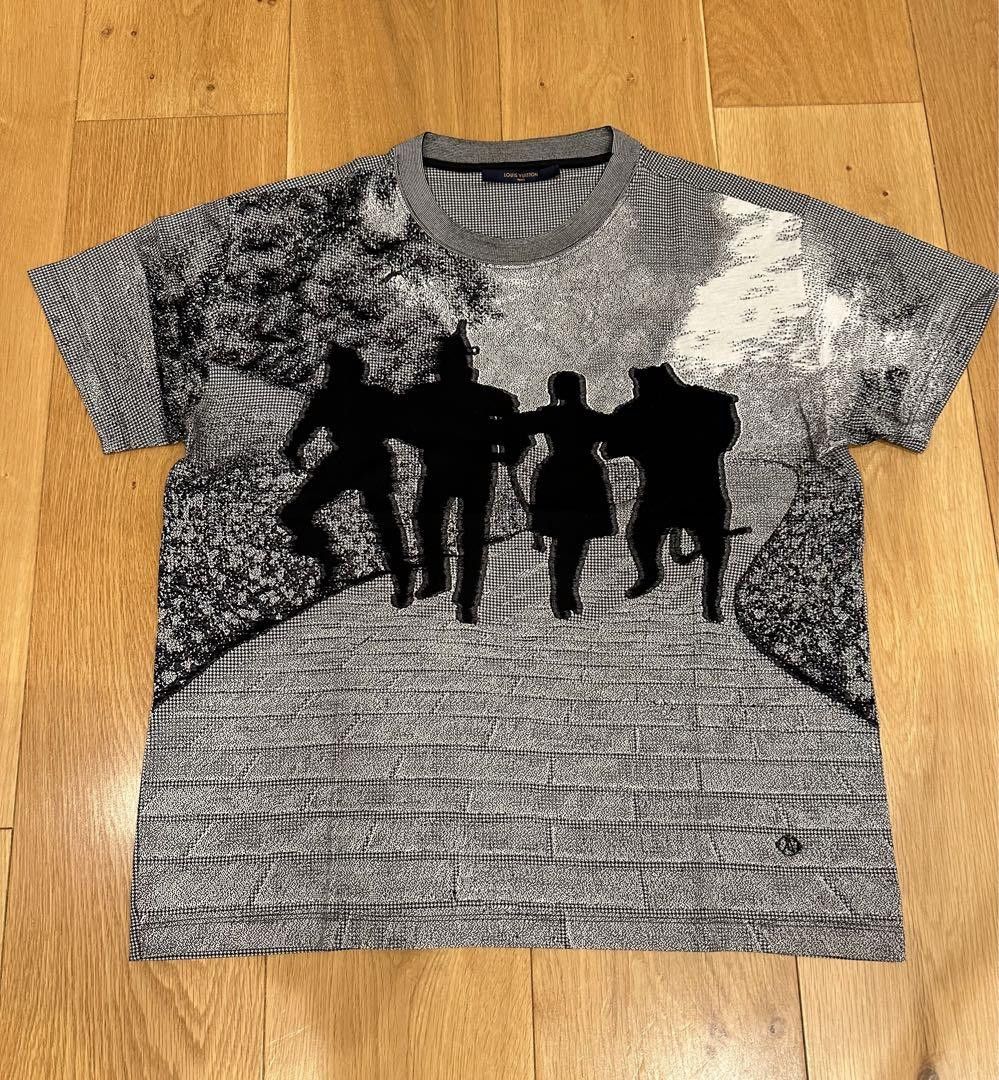 image of Louis Vuitton T-Shirt The Wizard Of Oz-S-Gray in Grey, Men's (Size Small)