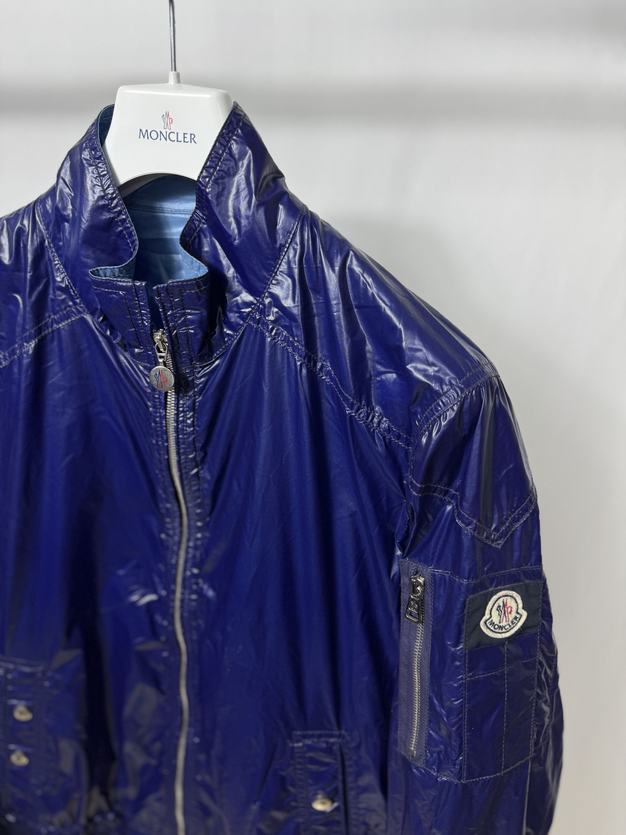Moncler Moncler Windbreaker Jacket Size US XL / EU 56 / 4 - 2 Thumbnail