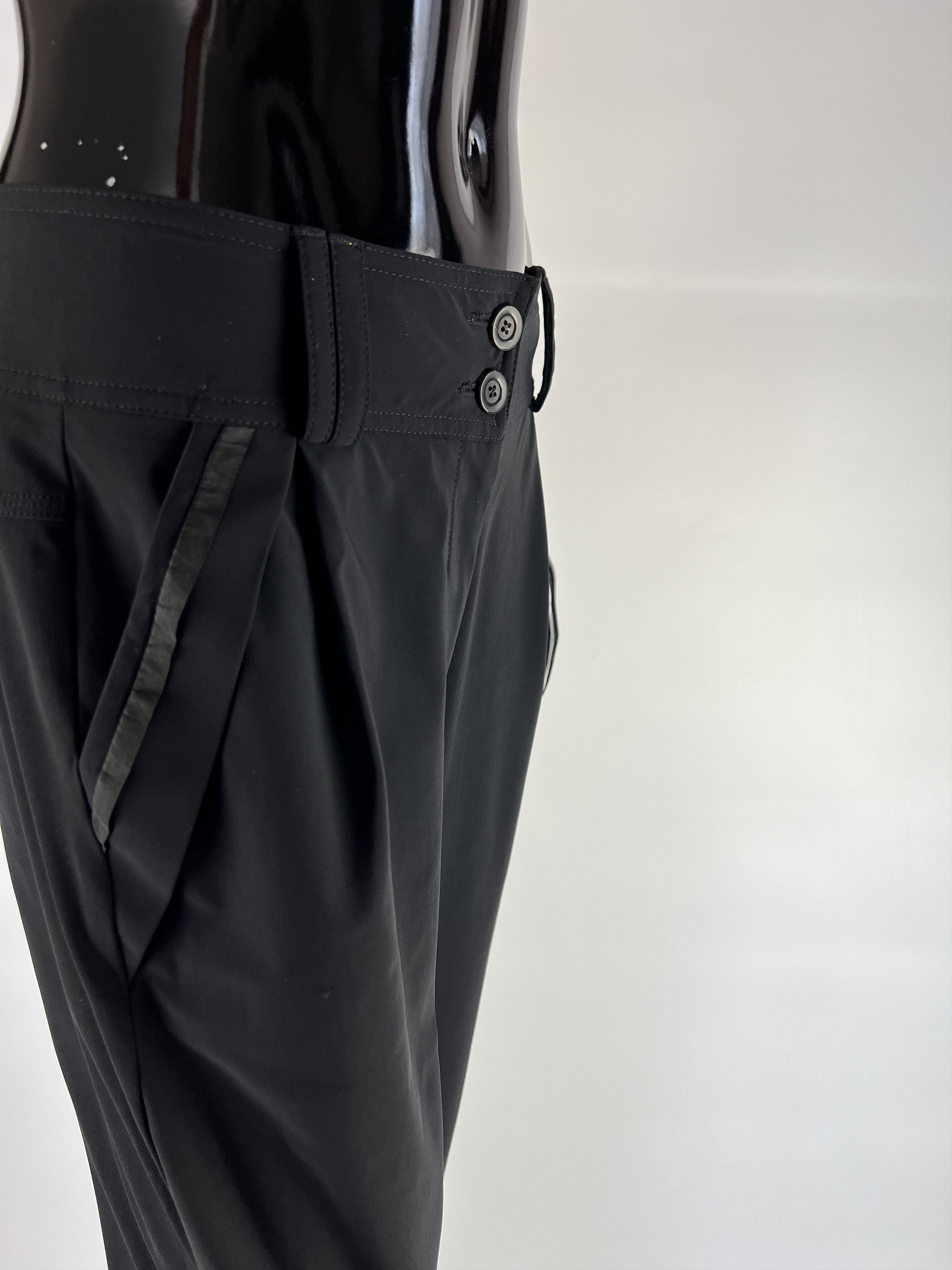 Marithe + Francois Girbaud Marithe + Francois Girbaud Black Pants Women's Size IT42 Size 28" / US 6 / IT 42 - 5 Thumbnail
