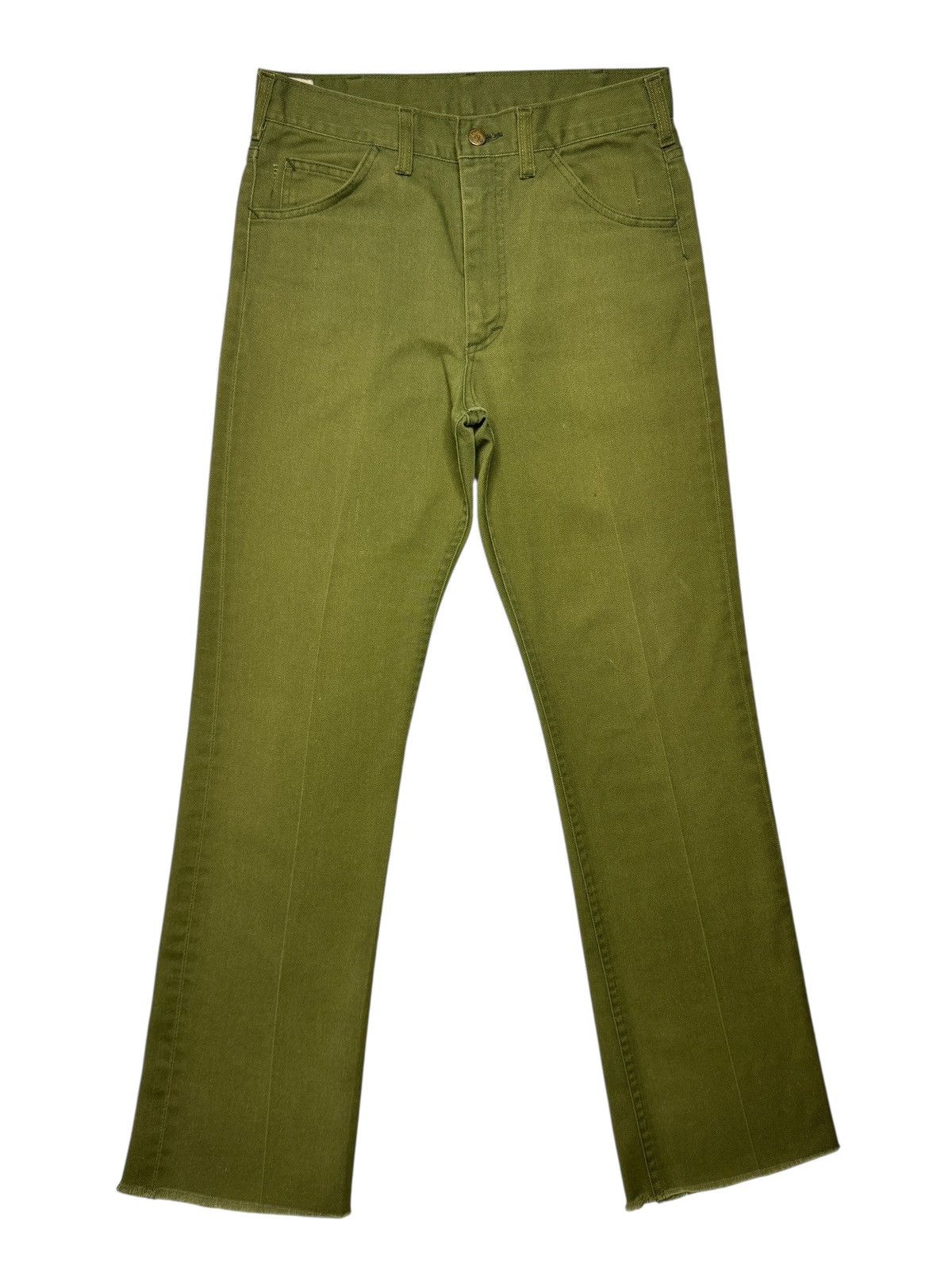 Vintage Vintage 60’s Green Lee Riders Pants Size US 30 / EU 46 - 2 Thumbnail