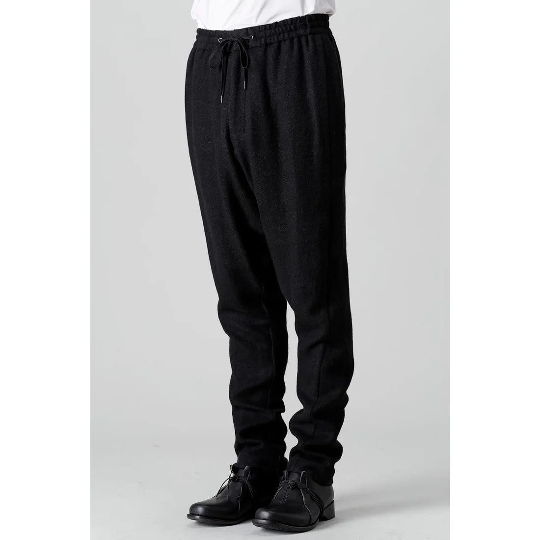 Devoa BNWT - Easy pants Wool and Linen（BLACK） Size US 34 / EU 50 - 6 Thumbnail