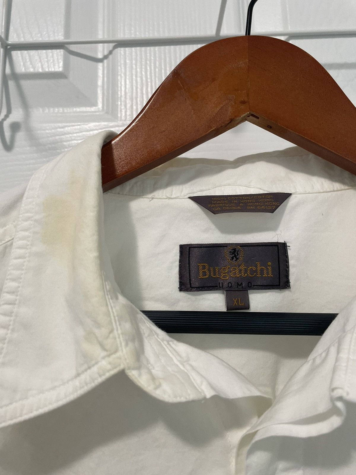 BUGATCHI Vintage Bugatchi Uomo GOLF shirt Size US XL / EU 56 / 4 - 6 Thumbnail