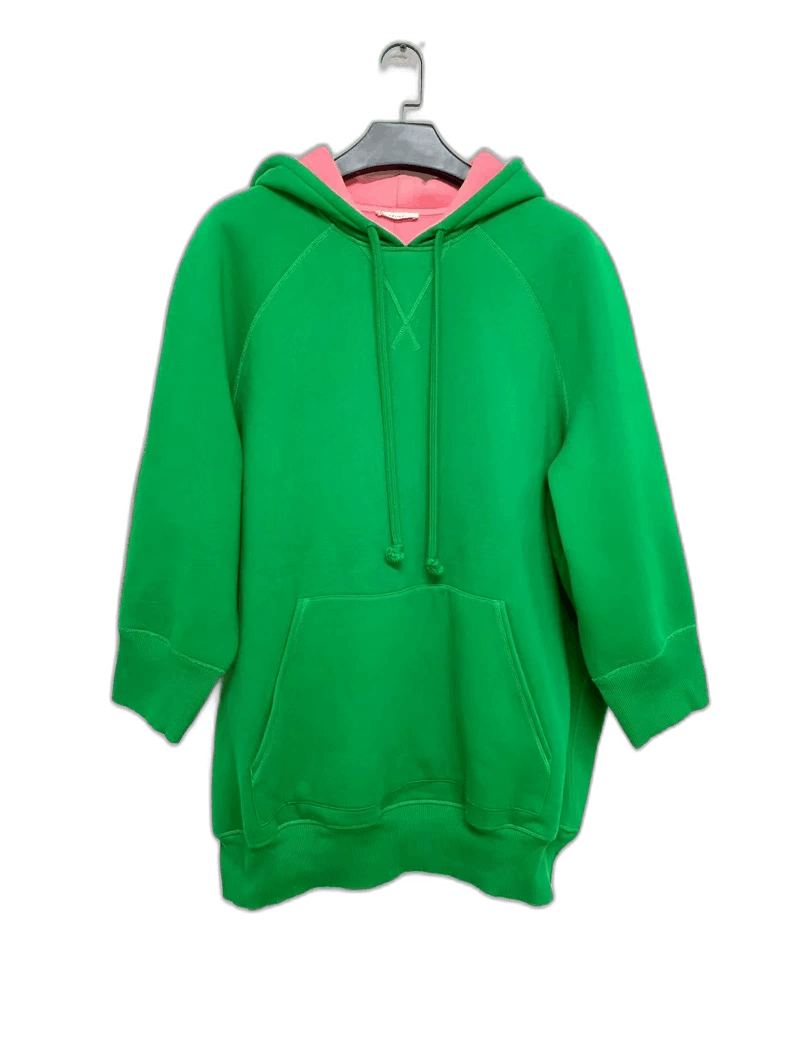 Celine Celine Green and Pink Hoodie Sweatshirt Size US S / EU 44-46 / 1 - 1 Thumbnail