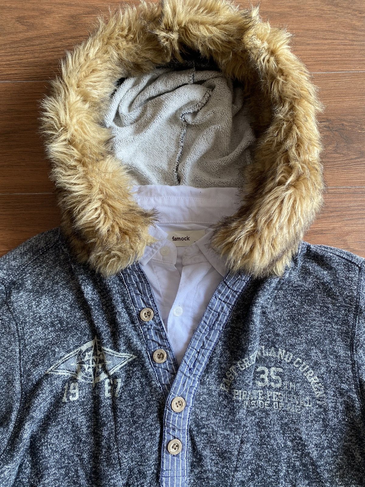 KMRii Famock Furhoodie Double Layer Ifsixwasnine Lgb Size US M / EU 48-50 / 2 - 2 Thumbnail