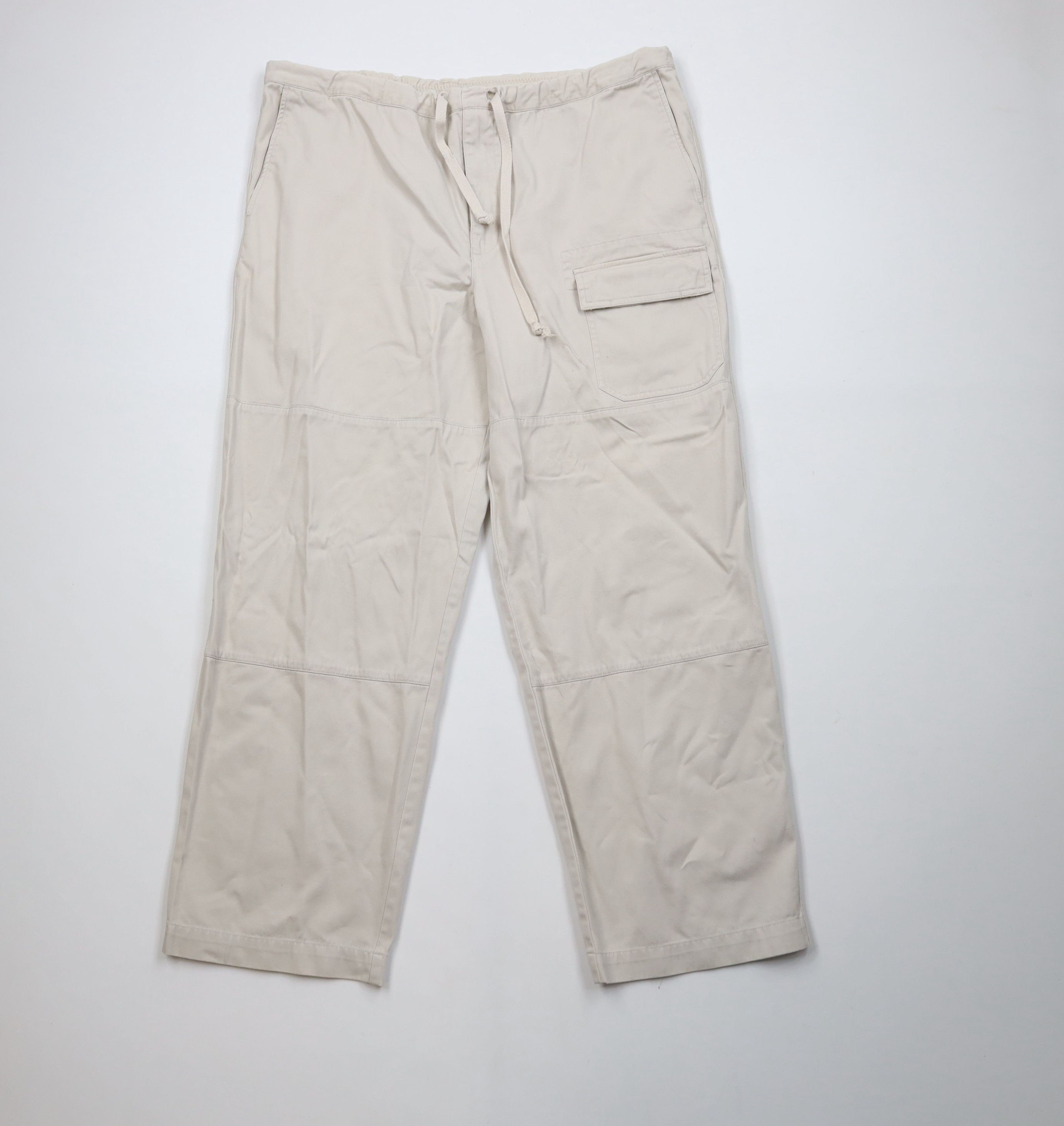 Vintage Vintage 90s Y2K Streetwear Baggy Double Knee Wide Leg Pants Size US 36 / EU 52 - 1 Thumbnail