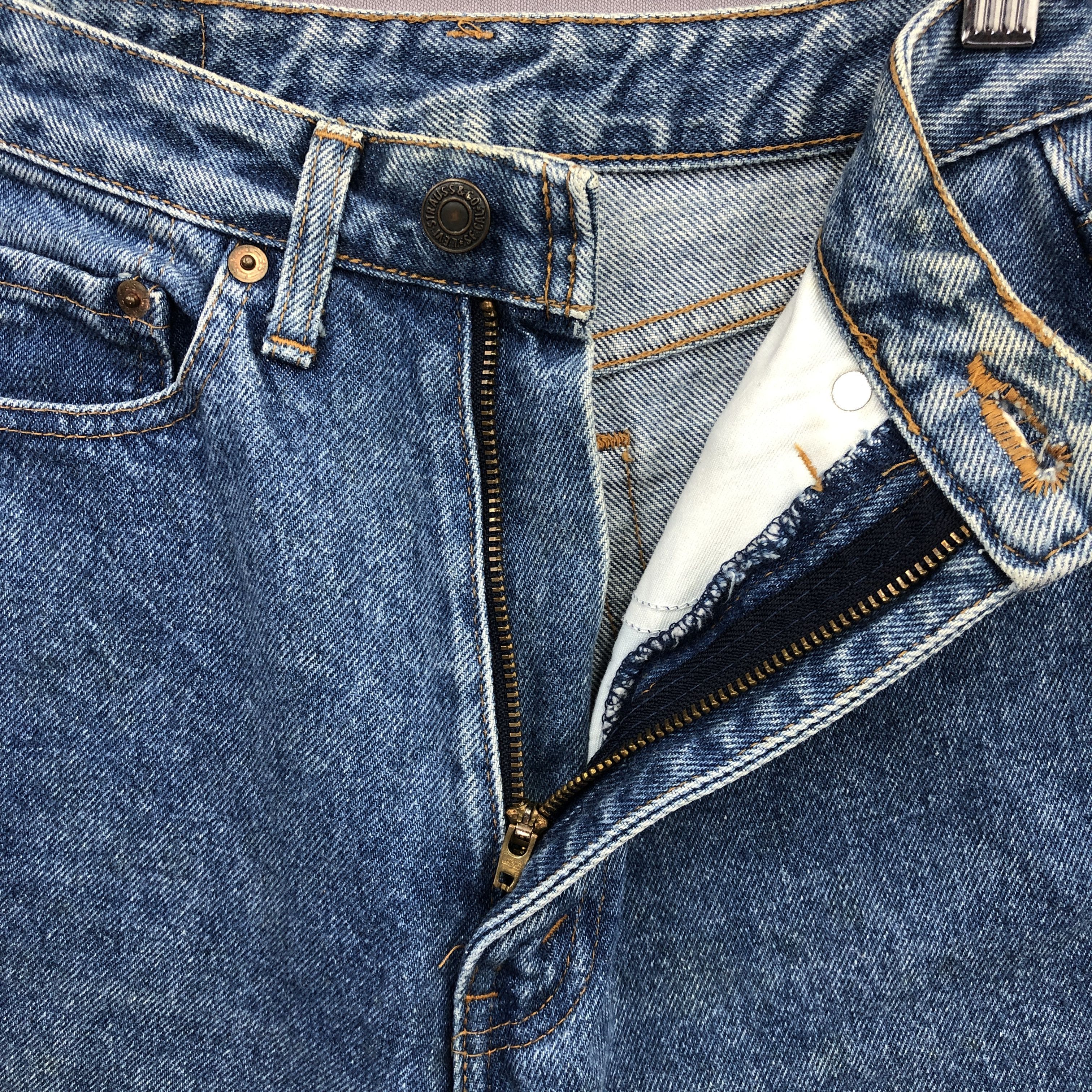 Levi's Vintage 90s Levis 505 Faded Jeans Levi's Stone Wash Denim Size 24" / US 00 / IT 34 - 6 Thumbnail