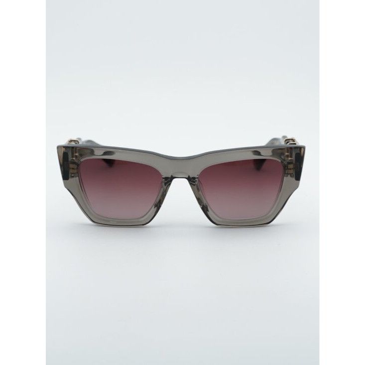 Valentino Valentino V-SETTE VLS-166C Sunglasses Grey Square Frame Size ONE SIZE - 2 Thumbnail