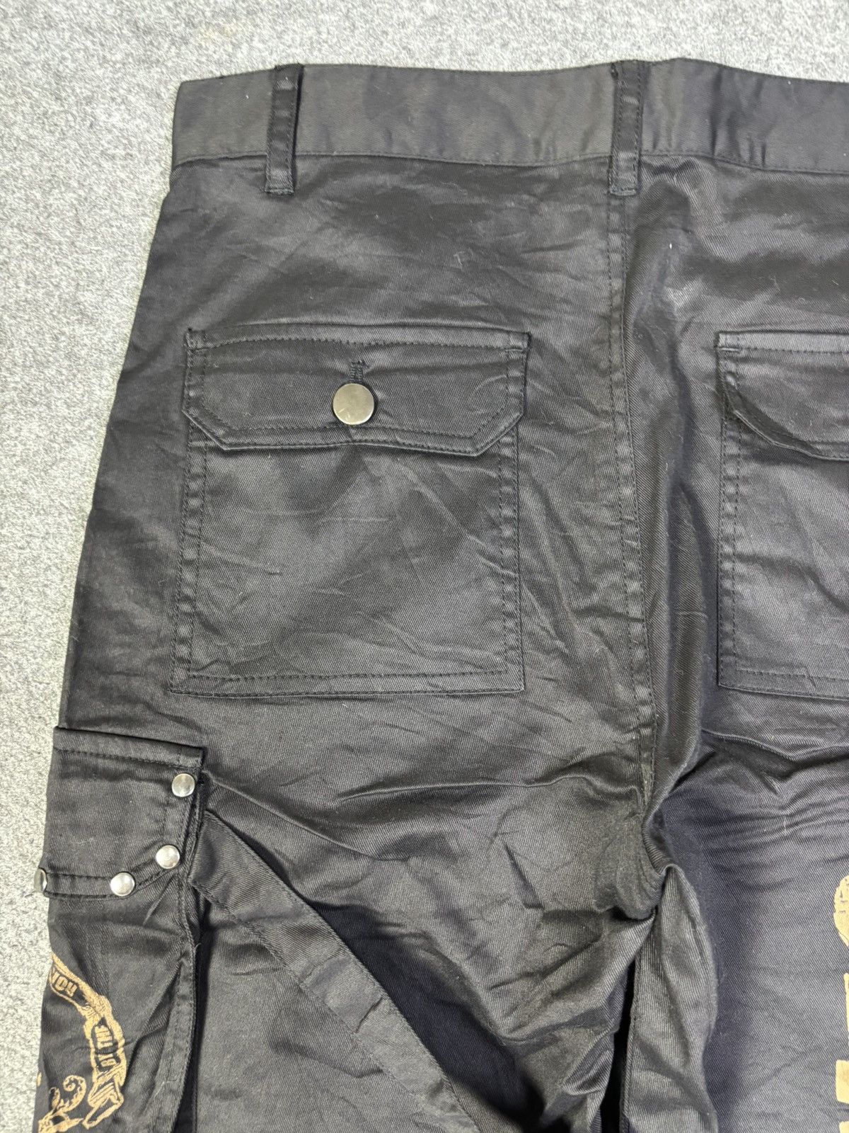 Japanese Brand SEX POT ReVeNGe Japan Punk Anarchy Bondage Street Pant K177 Size US 31 - 9 Thumbnail