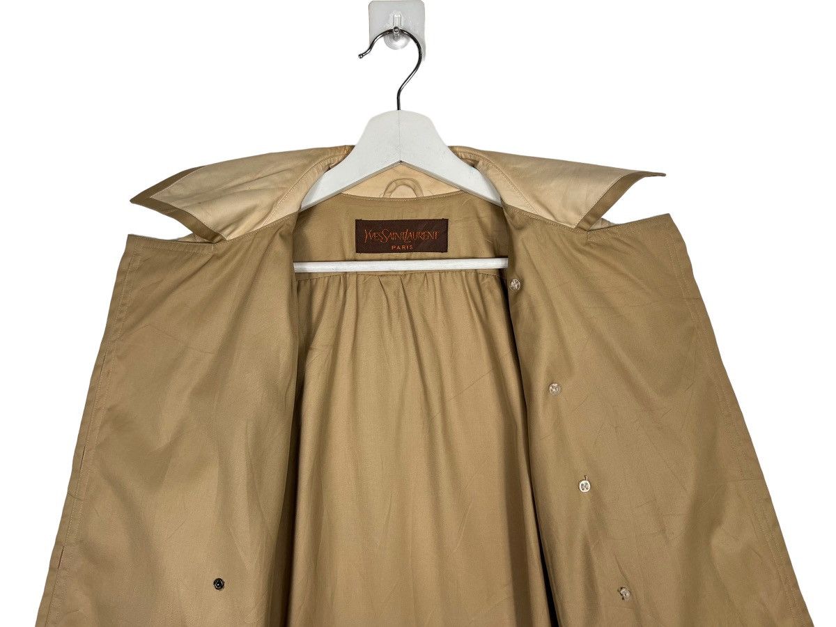 Yves Saint Laurent 🔥 YVES SAINT LAURENT PARIS TRENCH COAT Size US M / EU 48-50 / 2 - 11 Thumbnail