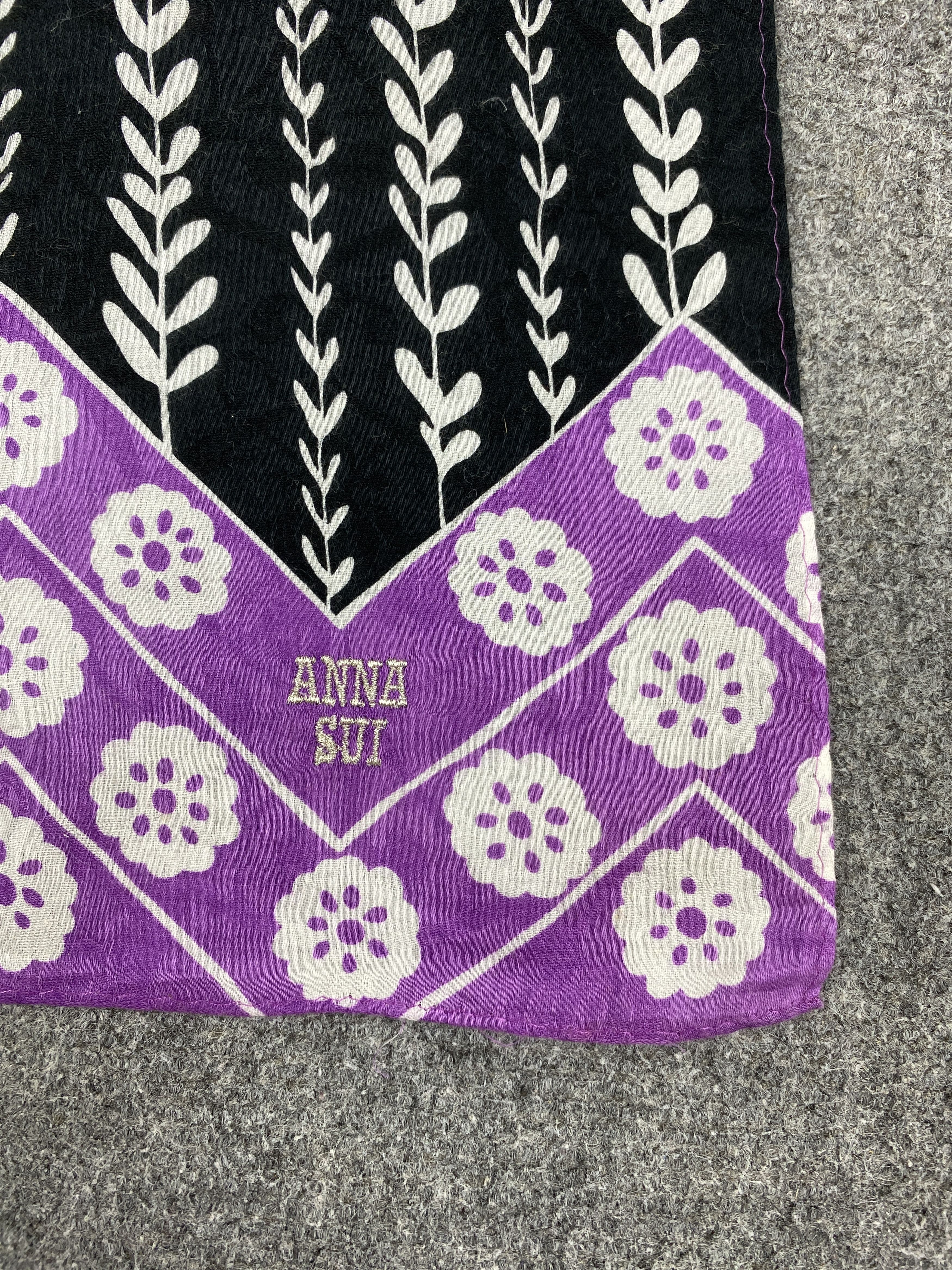 Anna Sui × Designer Anna Sui Handkerchief / Neckwear / Bandana HKC0555 Size ONE SIZE - 5 Thumbnail
