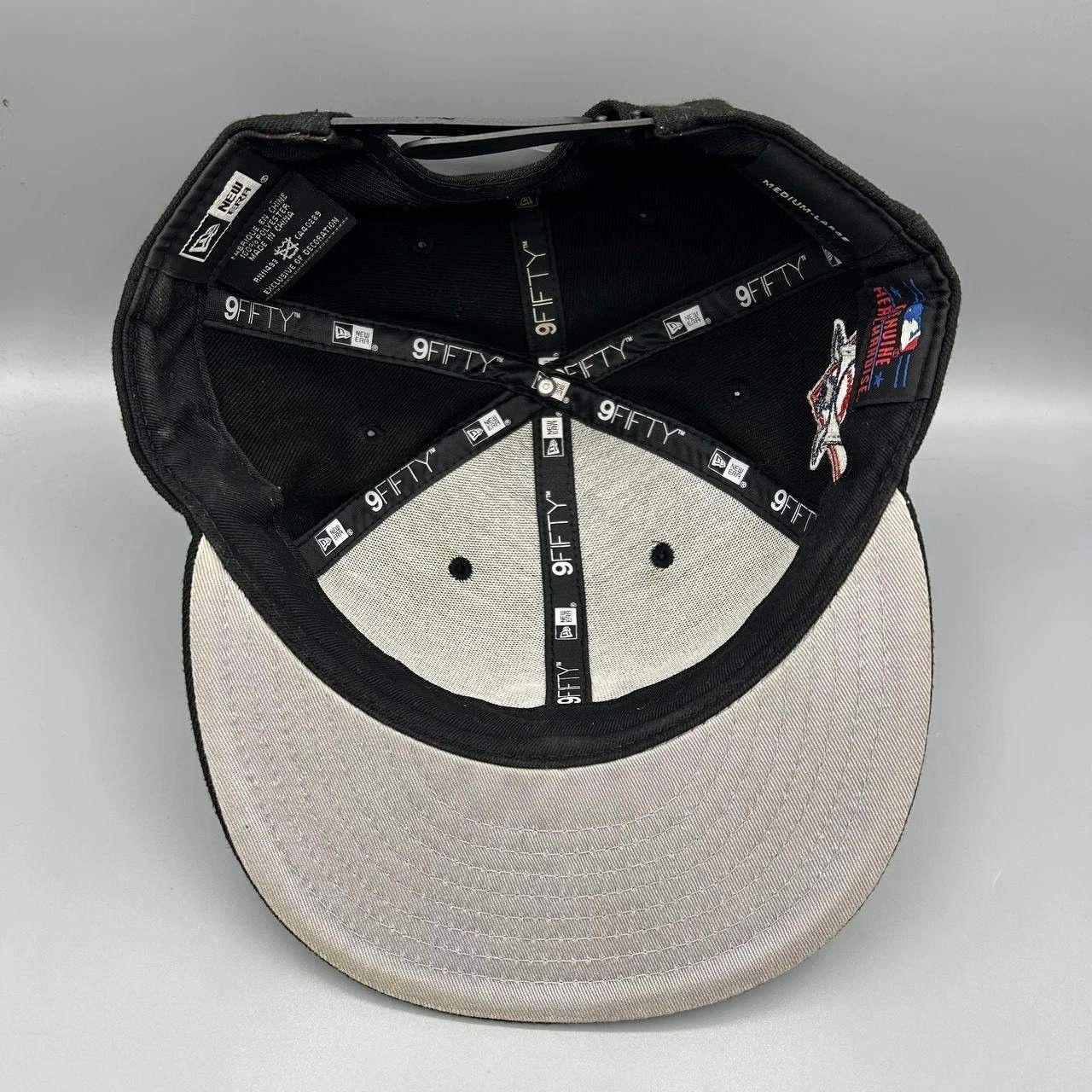 New Era Colorado Rockies Hat Men M-L Black Embroidered MLB Snap Back Size ONE SIZE - 2 Thumbnail