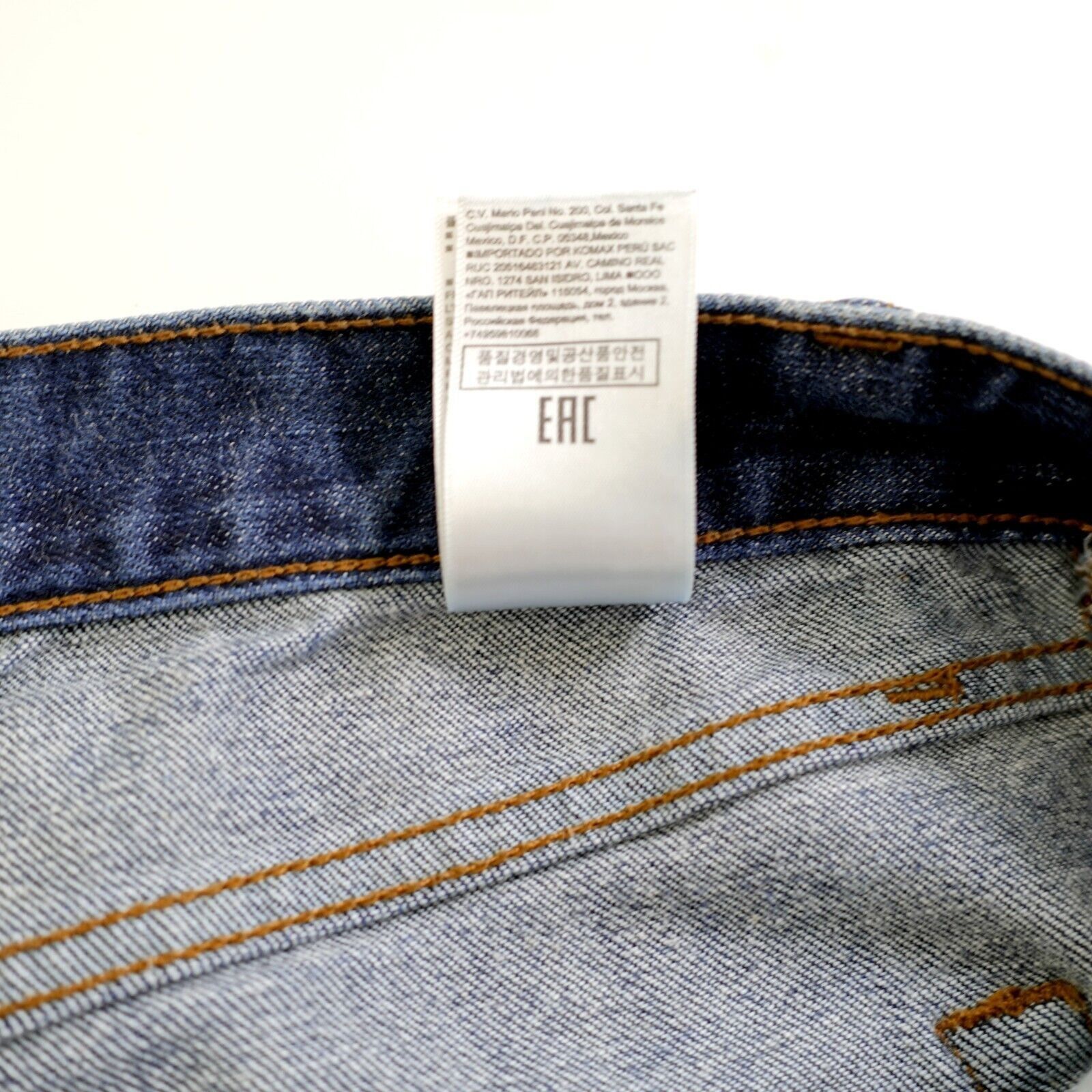 Banana Republic Banana Republic Slim Stone Wash Whisker Blue Denim Jeans Low Size US 32 / EU 48 - 7 Thumbnail