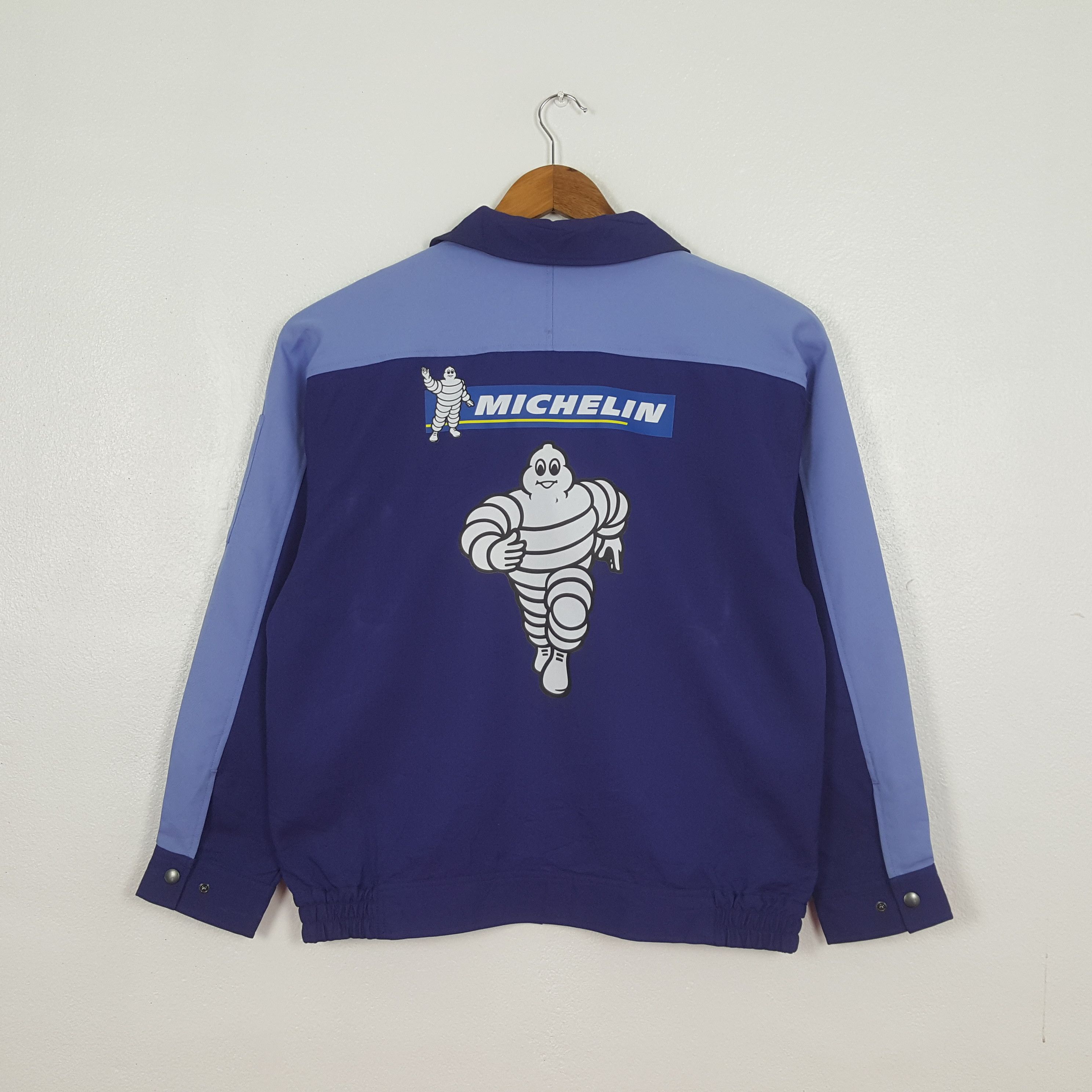 Vintage Vintage Michelin Motorsport Racing Team Custom Jacket C324N5 Size US L / EU 52-54 / 3 - 1 Thumbnail
