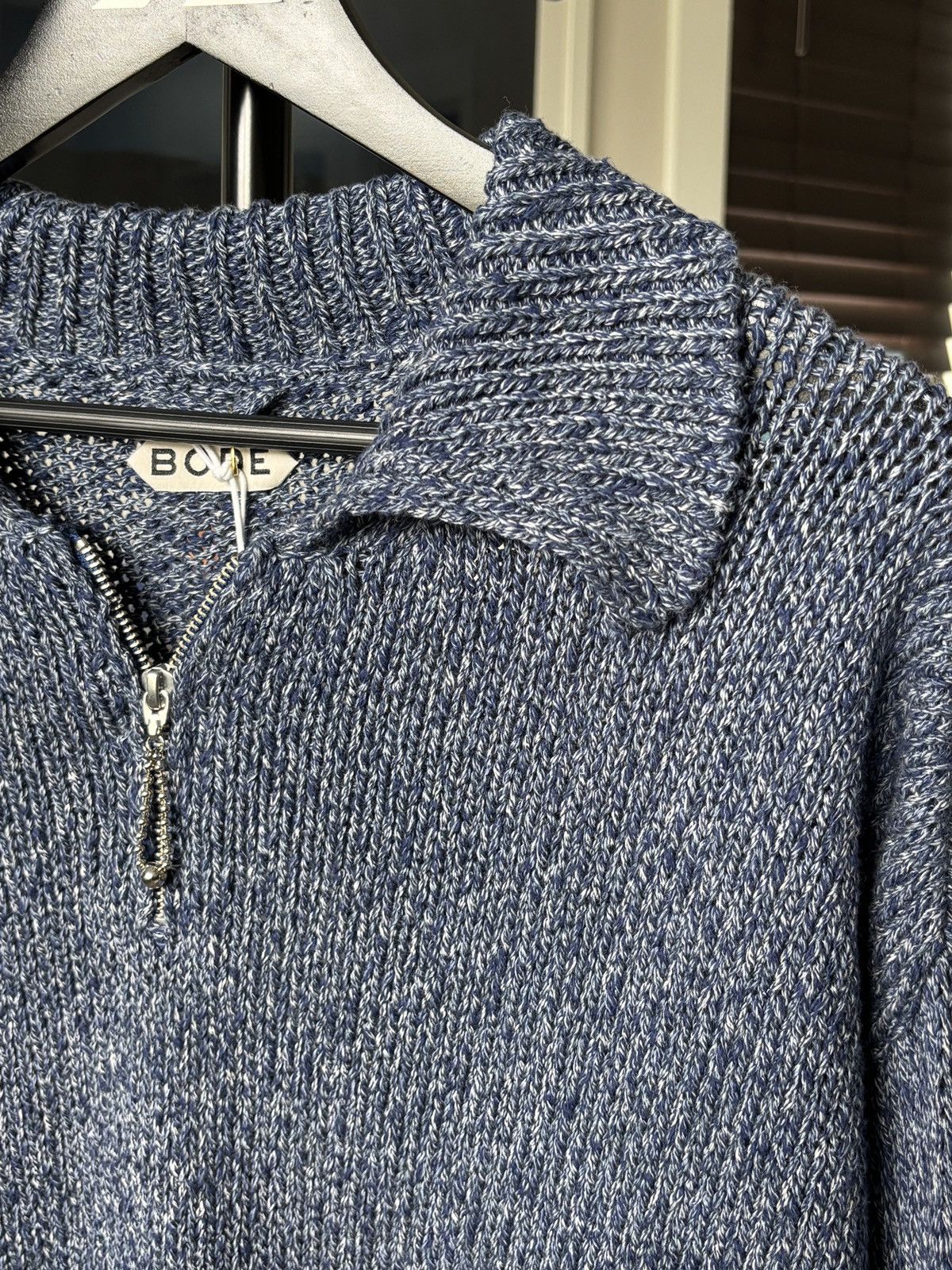 Bode BODE | MELANGE POLO KNITWEAR SWEATER ZIP Size US XXL / EU 58 / 5 - 5 Thumbnail
