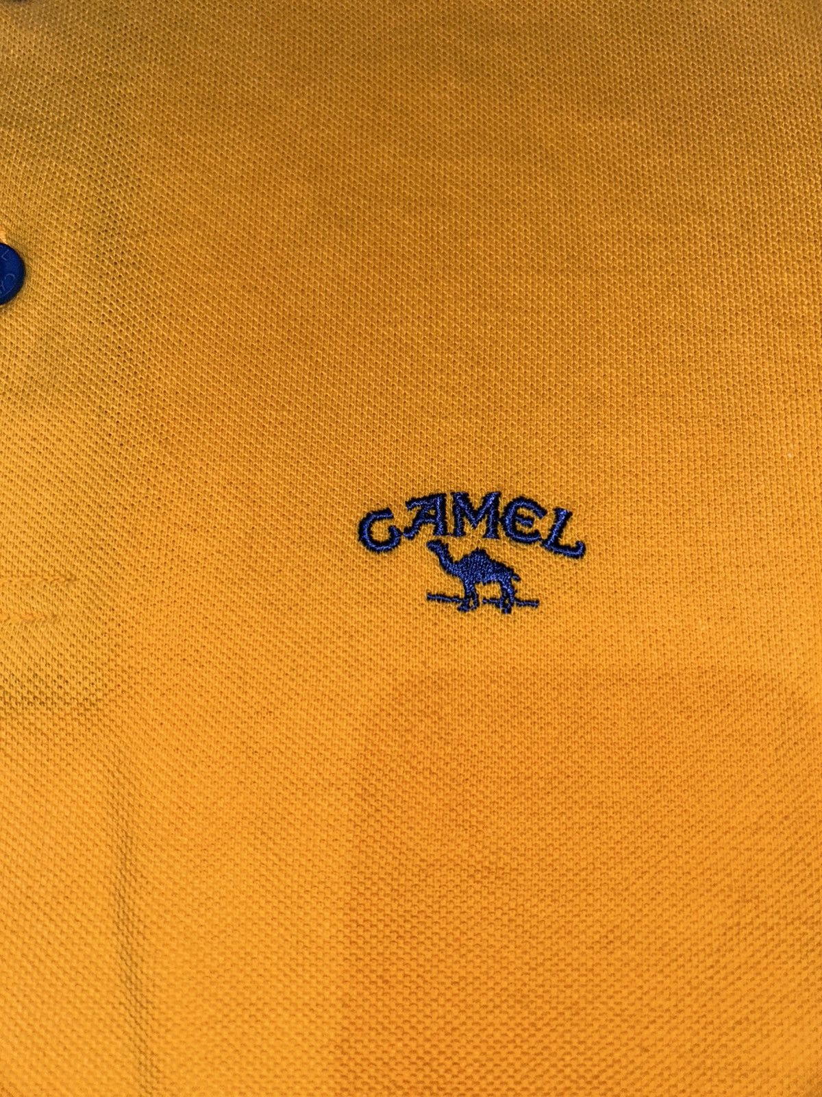 Camel Vintage 90’s Camel Cigarettes Polos Shirt Size US L / EU 52-54 / 3 - 2 Thumbnail