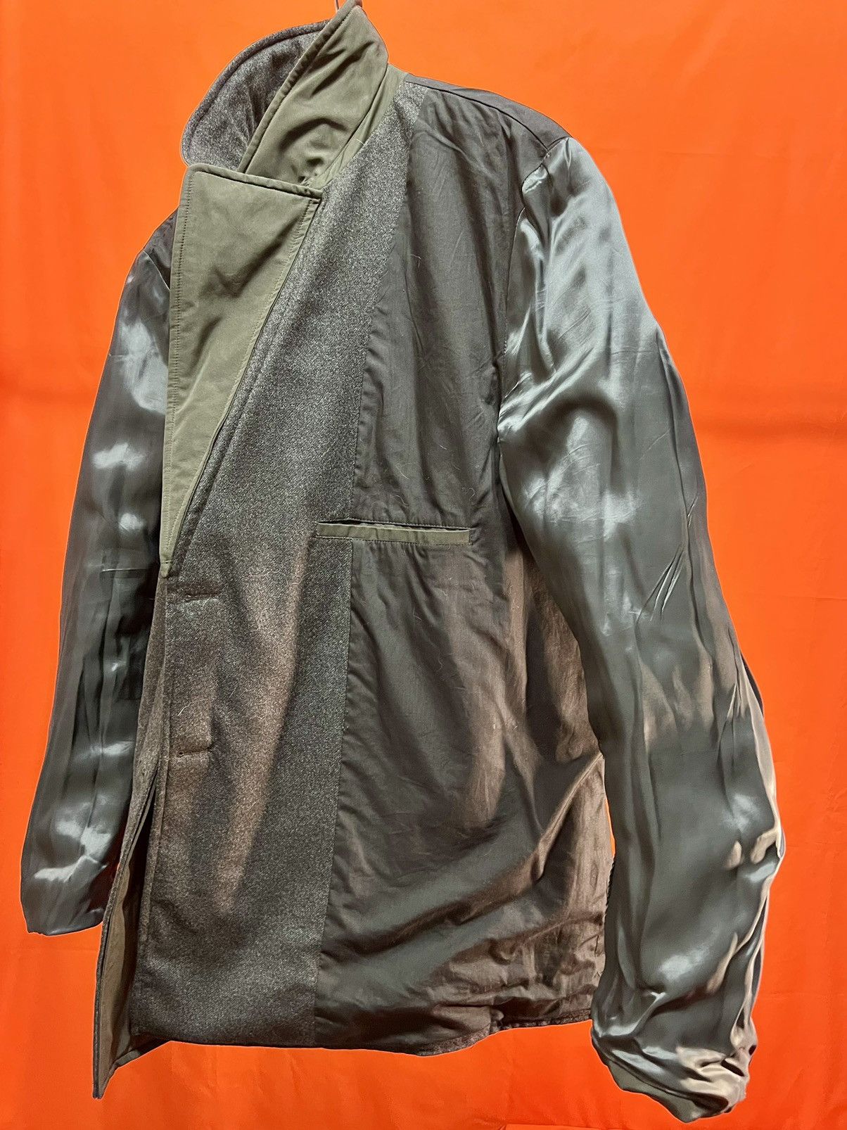 Lanvin LANVIN tech heavy jacket constructed on wool Size US L / EU 52-54 / 3 - 7 Thumbnail