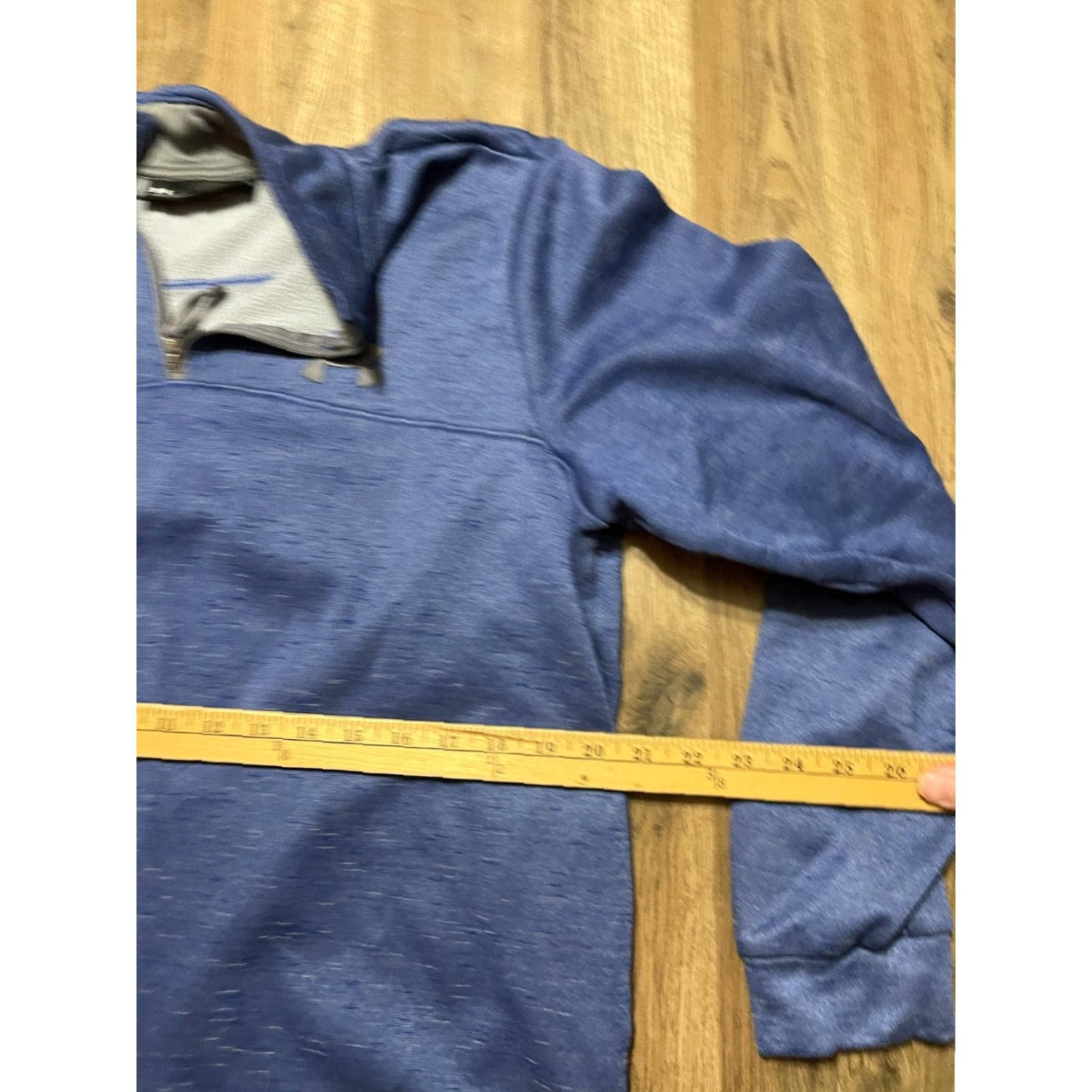 Under Armour Under armour Sweater Men's Large Blue Pullover 1/4 Zip Up ColdGear Mock Neck Long Sleeve Casual Travel Regular Mens Size US L / EU 52-54 / 3 - 6 Thumbnail