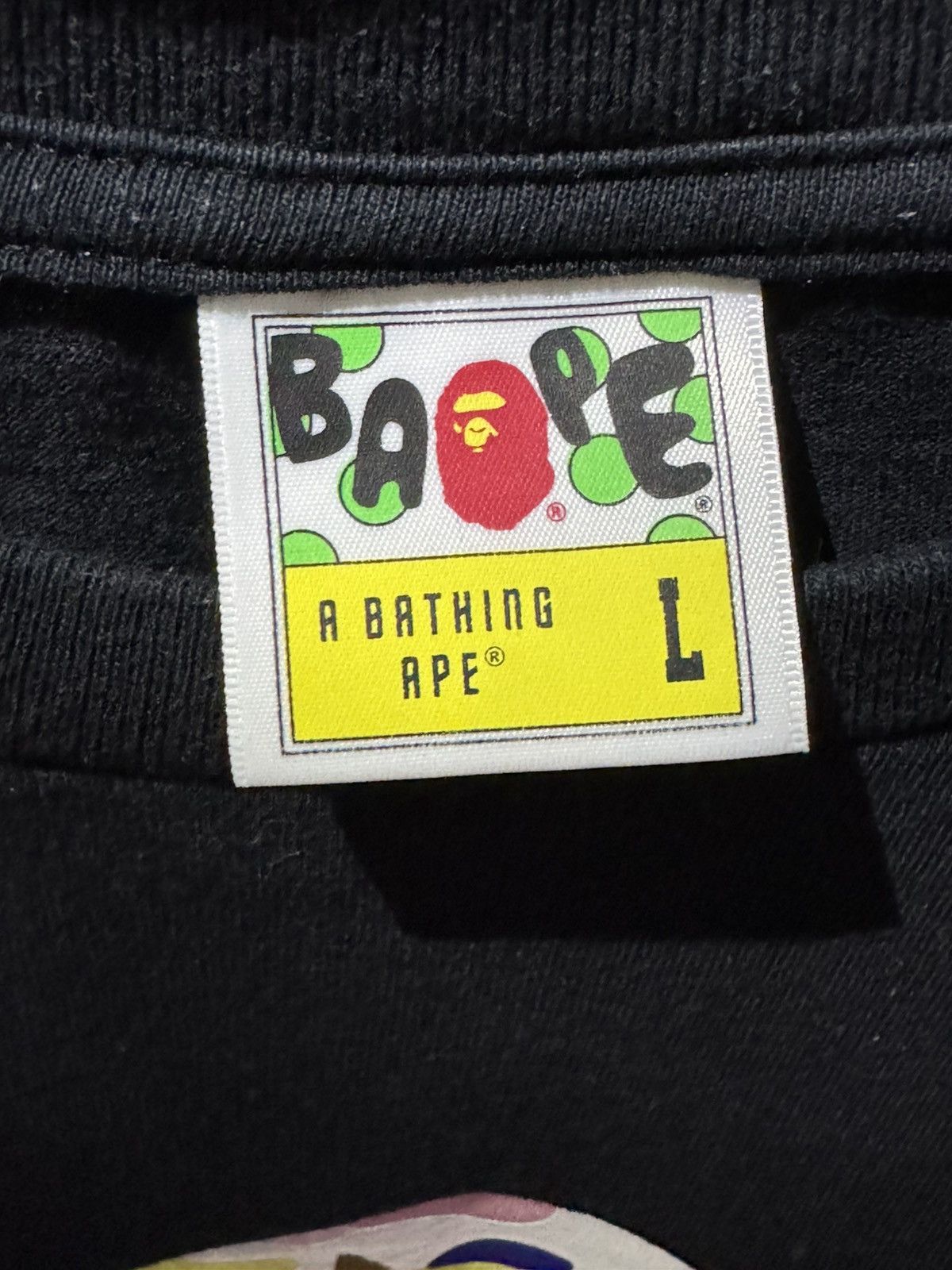 Bape RARE BAPE TSHIRT Size US L / EU 52-54 / 3 - 6 Thumbnail