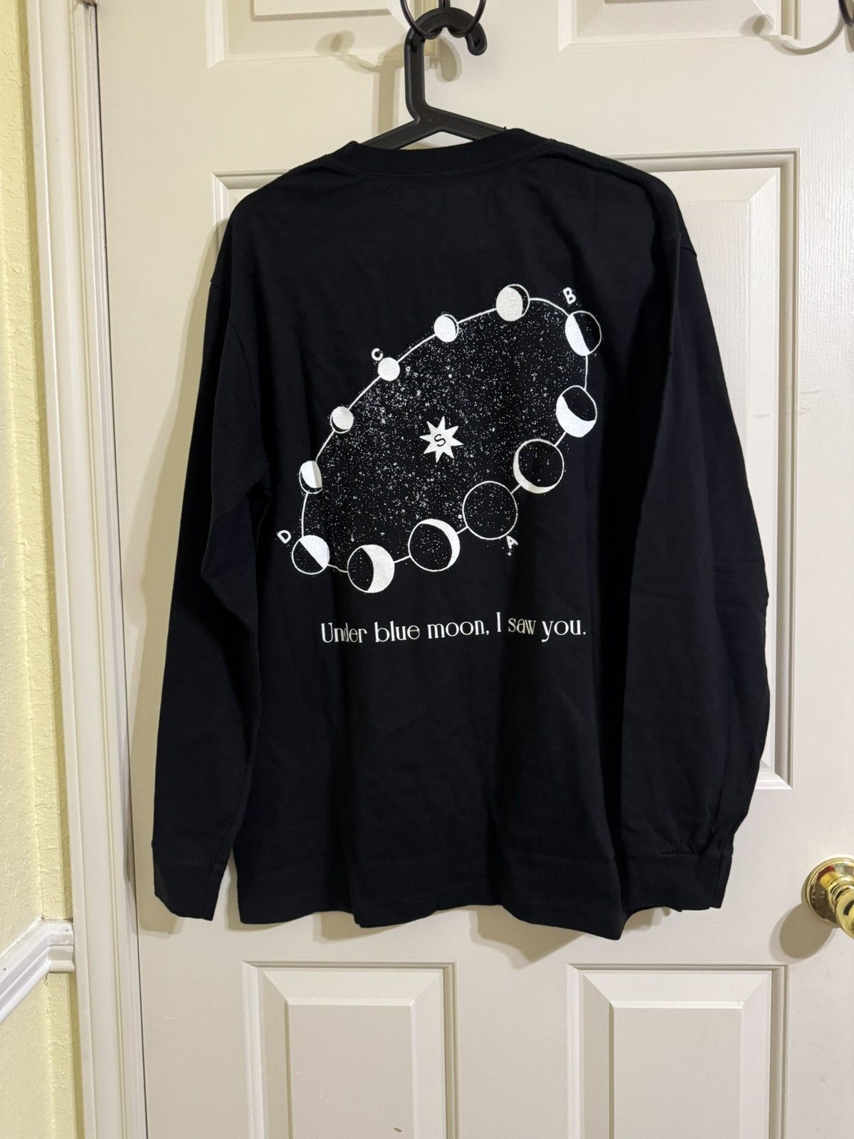 Afield Out Afield out Black Blue Moon long sleeve t-shirt Size US M / EU 48-50 / 2 - 5 Thumbnail