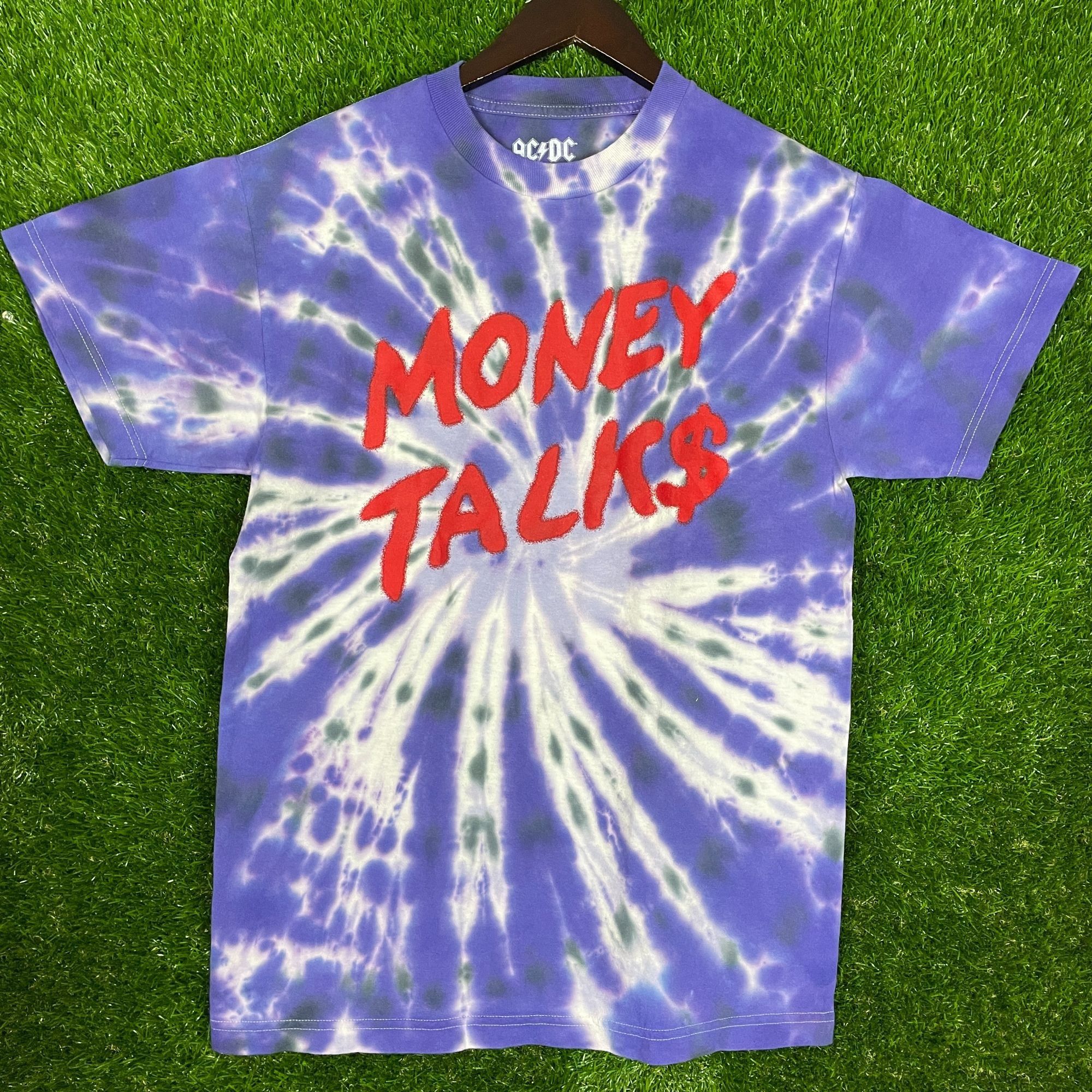 AC/DC AC/DC, Money Talks, Tie-Dye Rock T-shirt size Medium Size US M / EU 48-50 / 2 - 1 Thumbnail