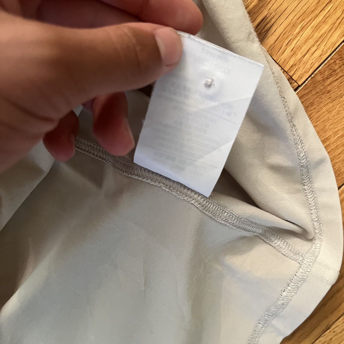 Arc'teryx × Vintage Arc’teryx Cream Lightweight Polo Size US L / EU 52-54 / 3 - 6 Thumbnail