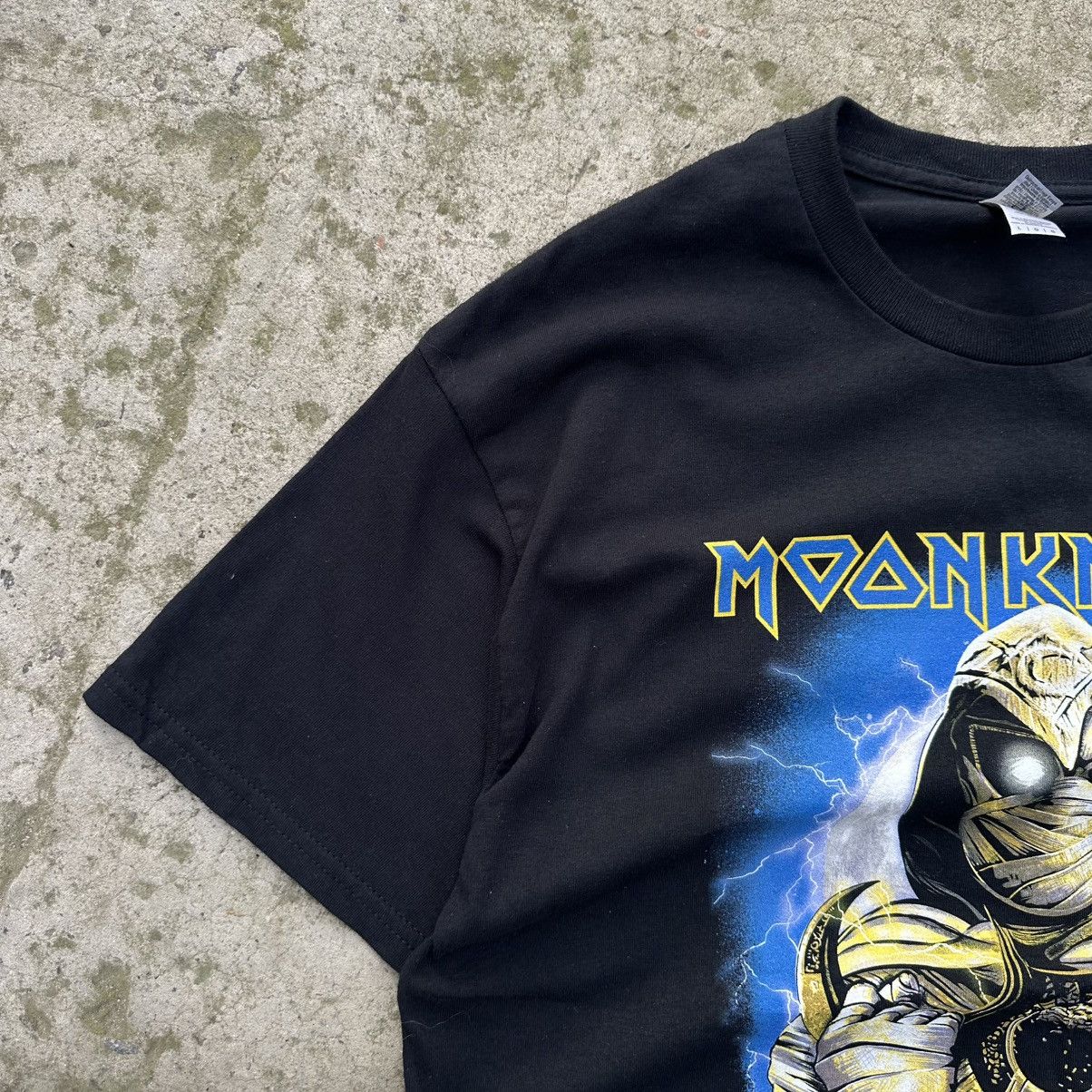 Iron Maiden VTG Iron Maiden Heavy Metal T-shirts Big Logo Moon Knight Size US L / EU 52-54 / 3 - 3 Thumbnail