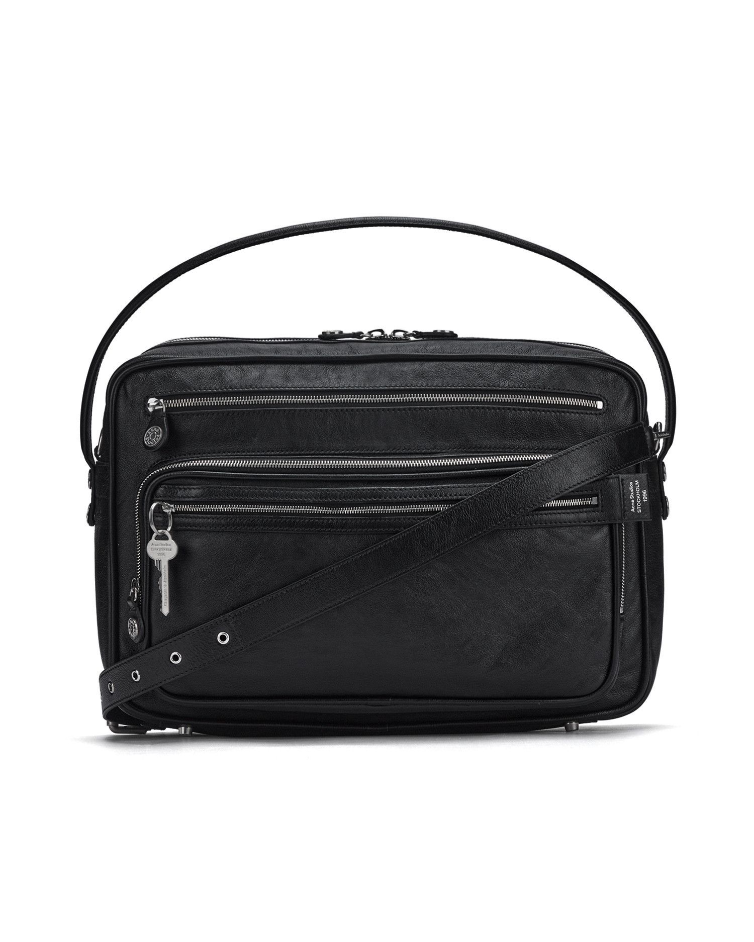 Acne Studios Acne Studios Key Ornament Zipper Shoulder Bag Size ONE SIZE - 1 Thumbnail
