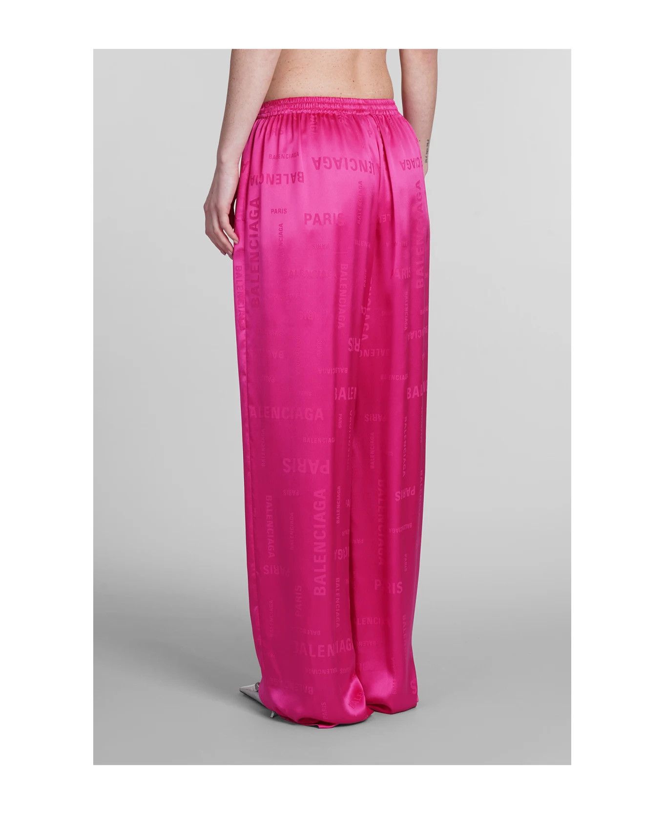 Balenciaga o1y0625 Casual Pant in Fuchsia Size 26" / US 2 / IT 38 - 4 Thumbnail