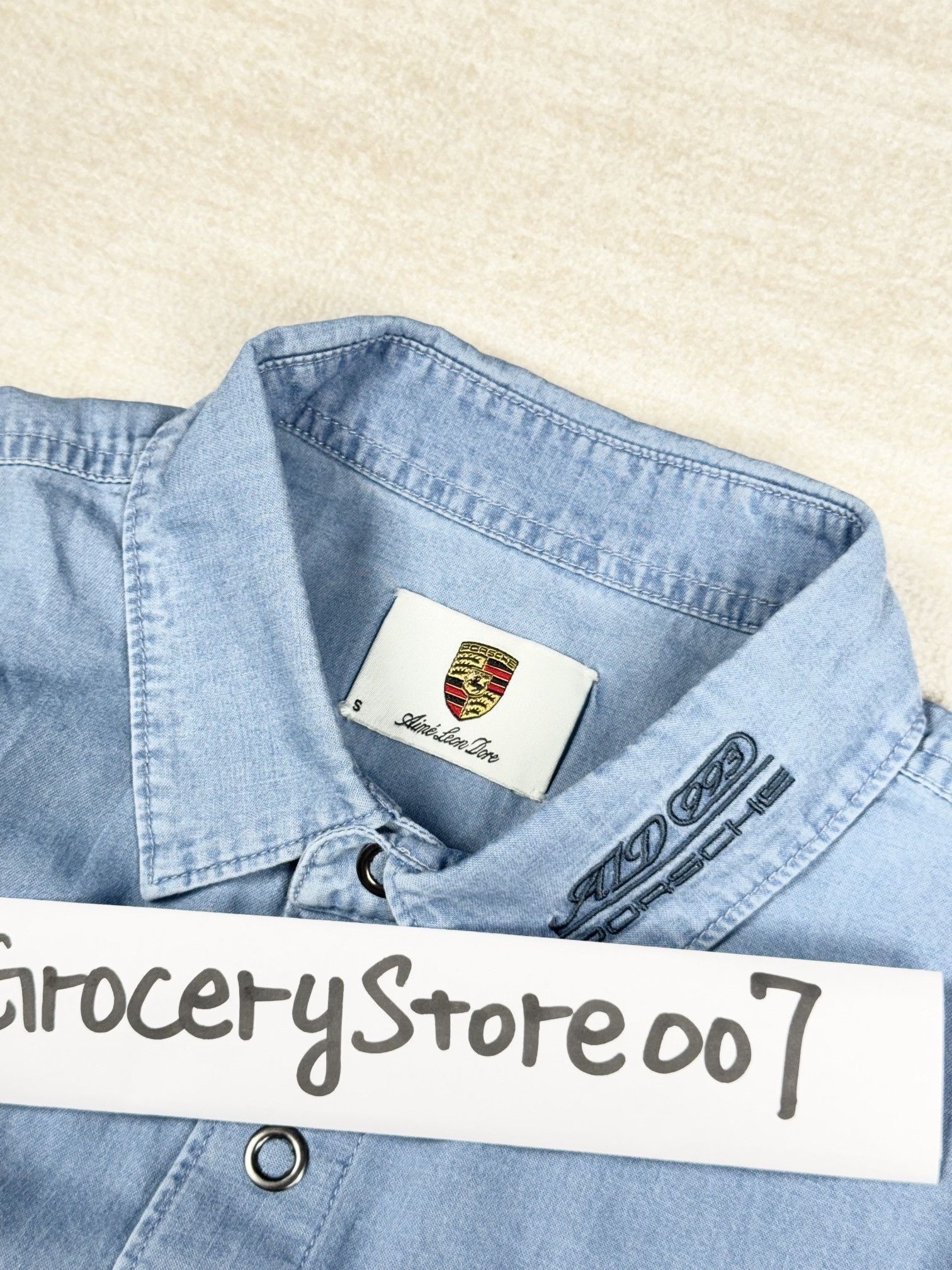 Aime Leon Dore × Porsche Design Aime Leon Dore x Porsche 993 Turbo Mechanic Shirt Size US S / EU 44-46 / 1 - 3 Thumbnail