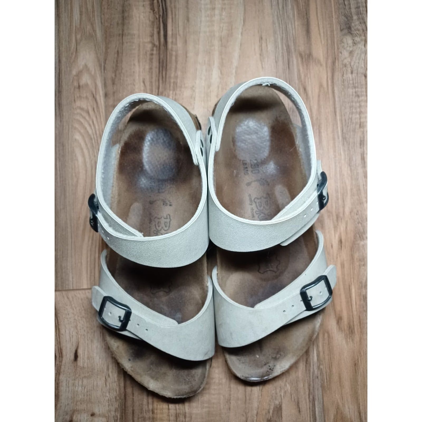 Birkenstock Birkenstock Fussbett 250 Beige W 8 M Mens Casual Slip-On Sandals Size US 6 / EU 39 - 6 Thumbnail
