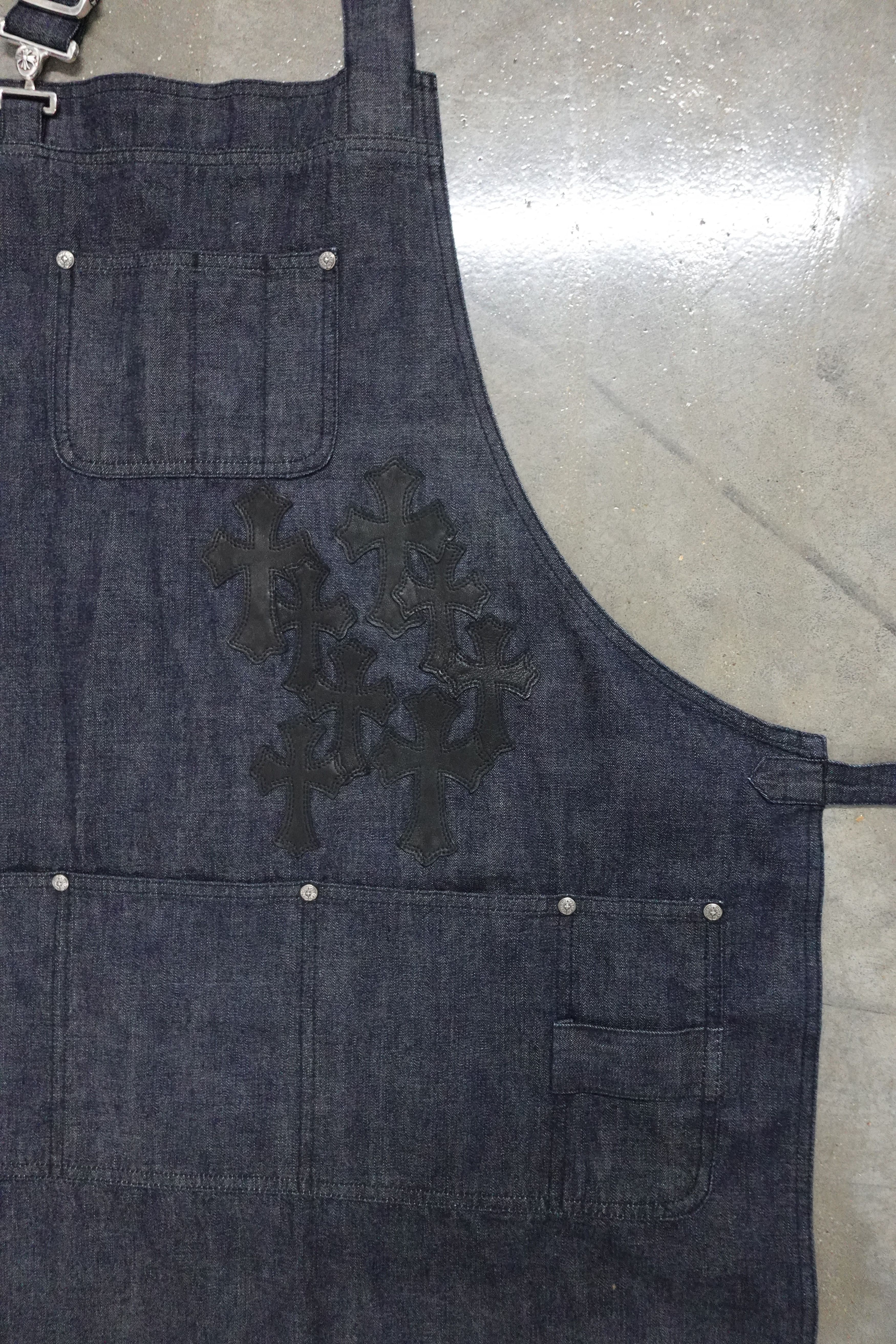 Chrome Hearts CHROME HEARTS CROSS PATCH APRON BLUE Size ONE SIZE - 2 Thumbnail