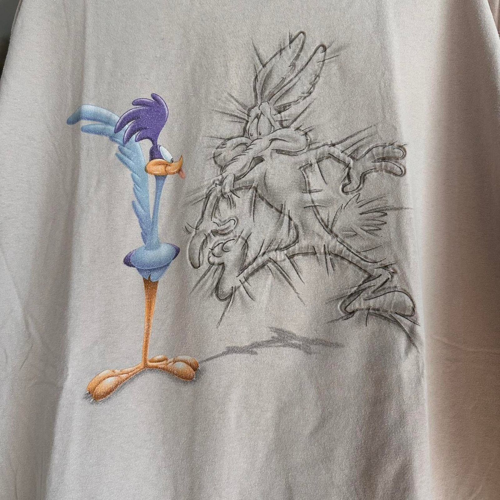 Vintage Vintage Looney Tunes Wile E Coyote Shirt Size US XXL / EU 58 / 5 - 3 Thumbnail