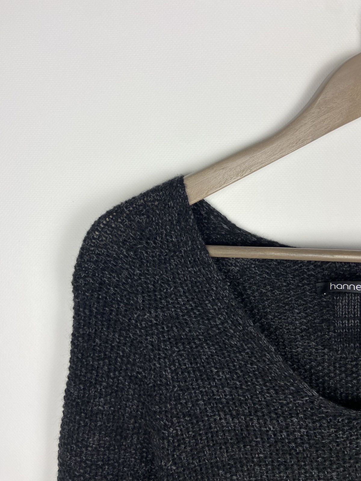 hannes roether Hannes Roether Women's Gray MerinoWool/YakWool Dress Size S / US 4 / IT 40 - 4 Thumbnail