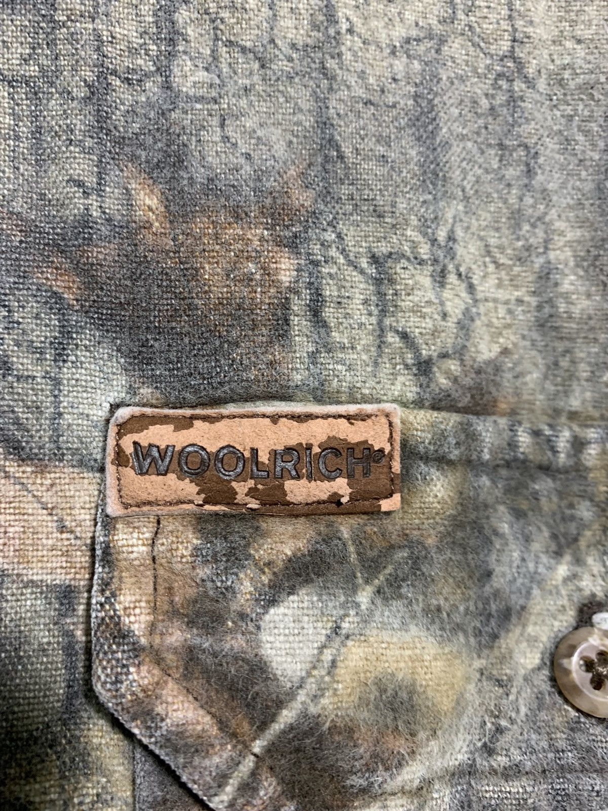 Realtree 🔥VTG WOOLRICH REALTREE CAMO BUTTON UP Size US XL / EU 56 / 4 - 9 Thumbnail