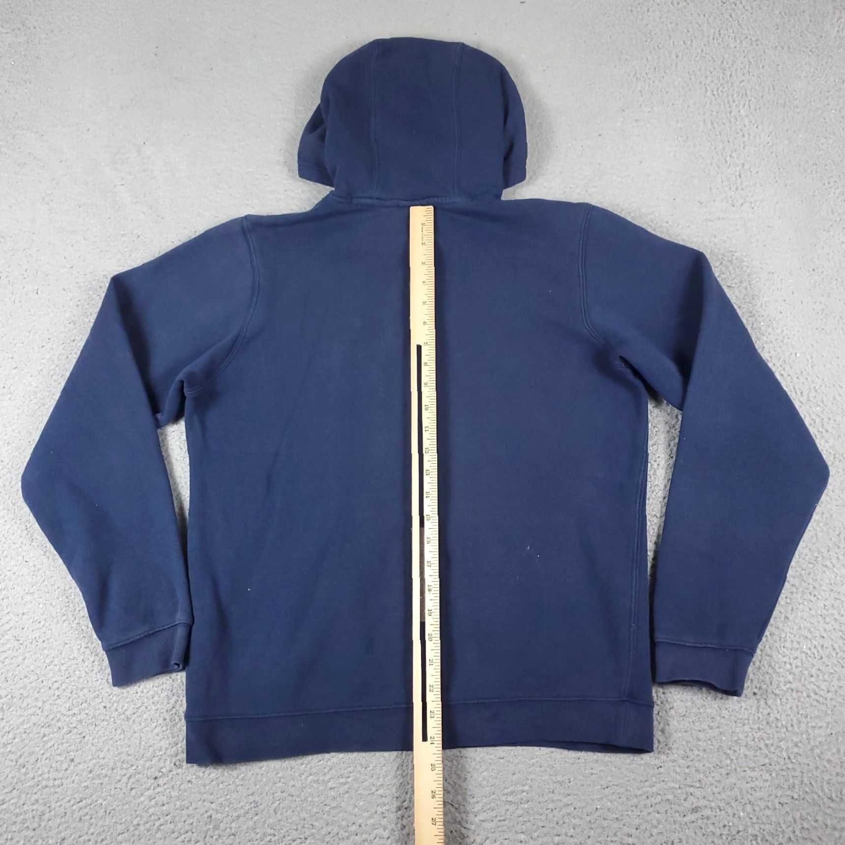 Nike Nike Hoodie Mens Small Blue Pullover Sweatshirt Swoosh Long Sleeve Fleece Size US S / EU 44-46 / 1 - 7 Thumbnail