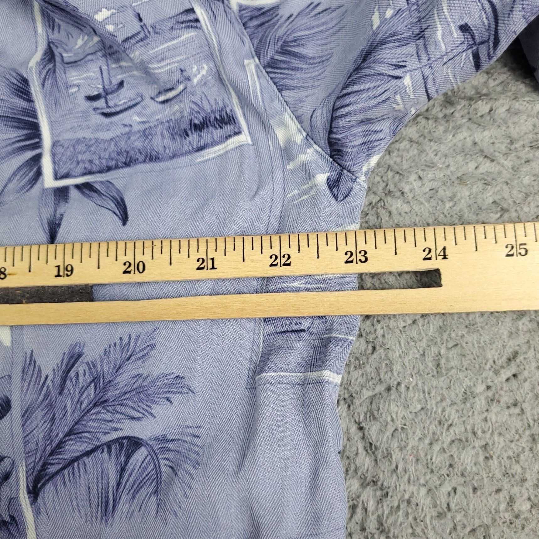 Tommy Bahama Tommy Bahama Shirt Mens Medium Blue Hawaiian Button Up Short Sleeve Size US M / EU 48-50 / 2 - 5 Thumbnail
