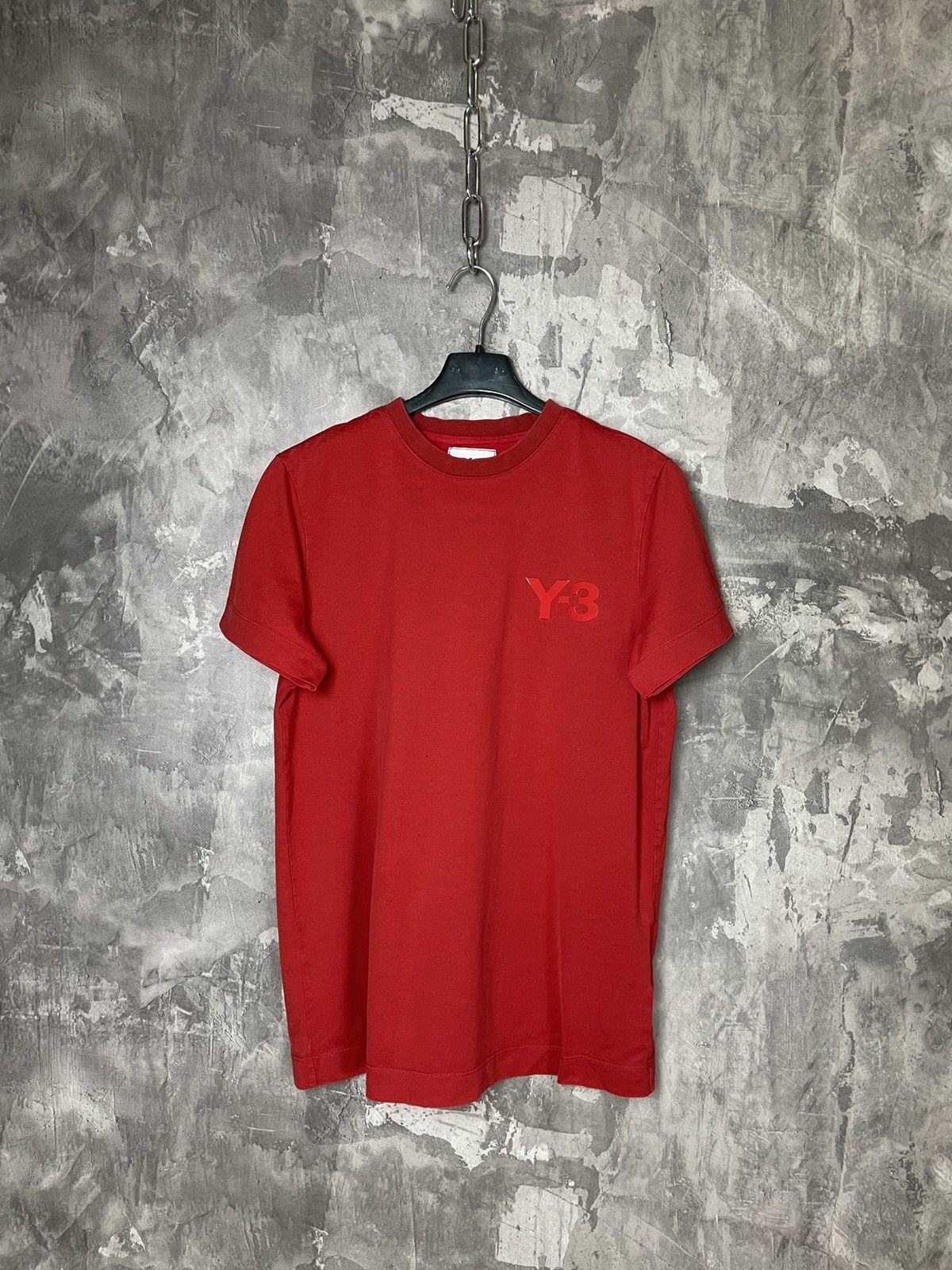 Vintage × Y-3 × Yohji Yamamoto Vintage Yohji Yamamoto T-shirt Big Logo Y-3 Tee Y2K USA TN Size US S / EU 44-46 / 1 - 1 Thumbnail