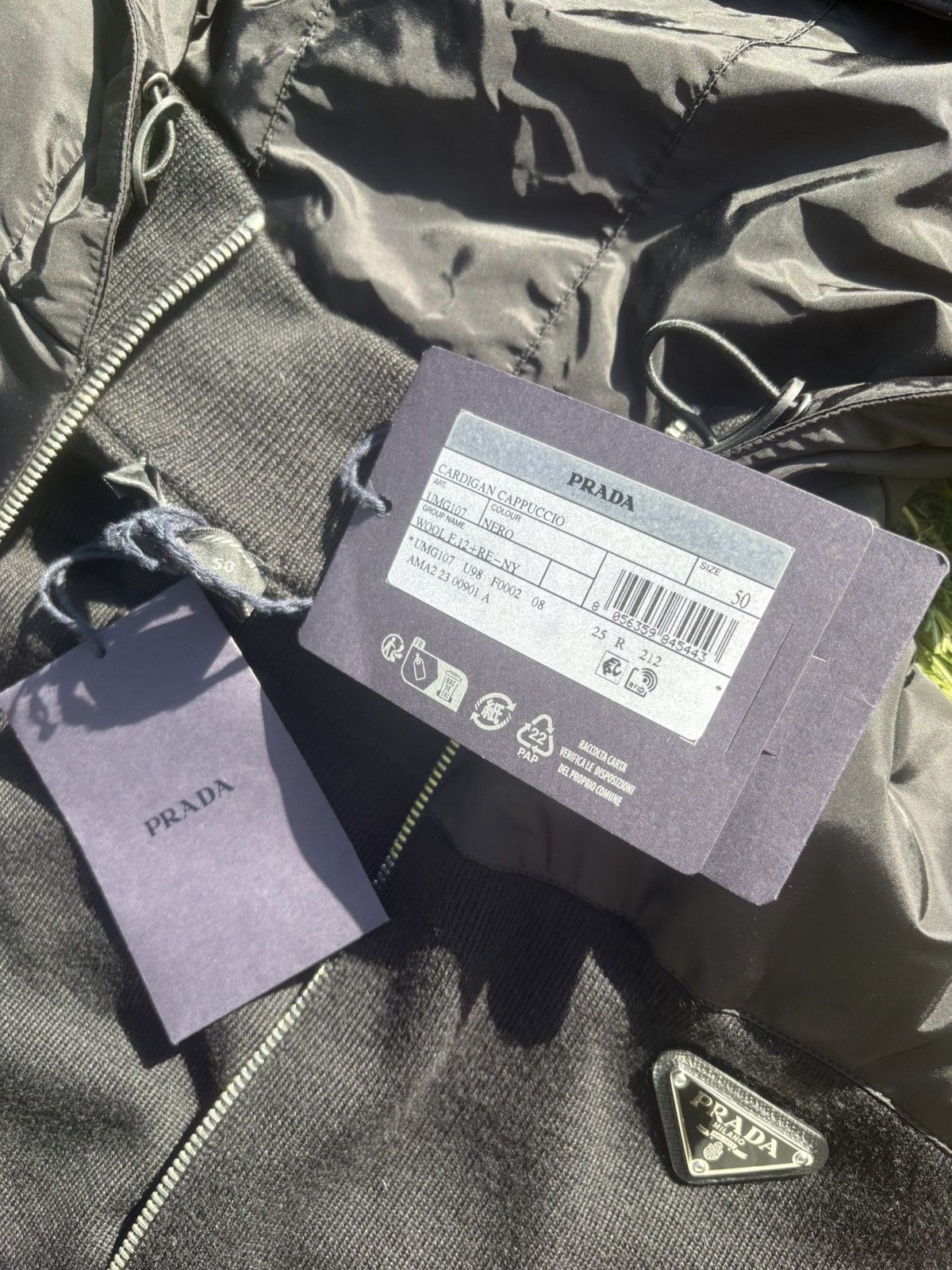Prada Prada cardigan cappuccio Size US M / EU 48-50 / 2 - 7 Thumbnail