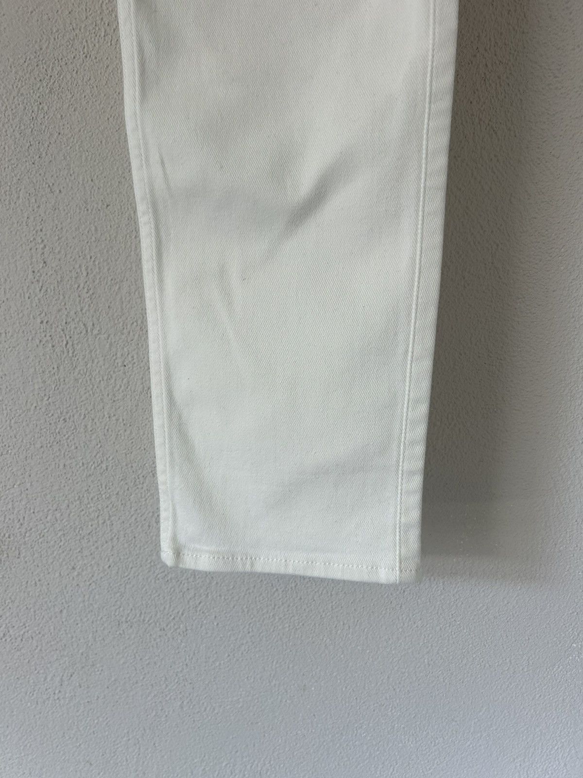 Givenchy White Distressed Ripped Knee Jeans Size US 32 / EU 48 - 7 Thumbnail