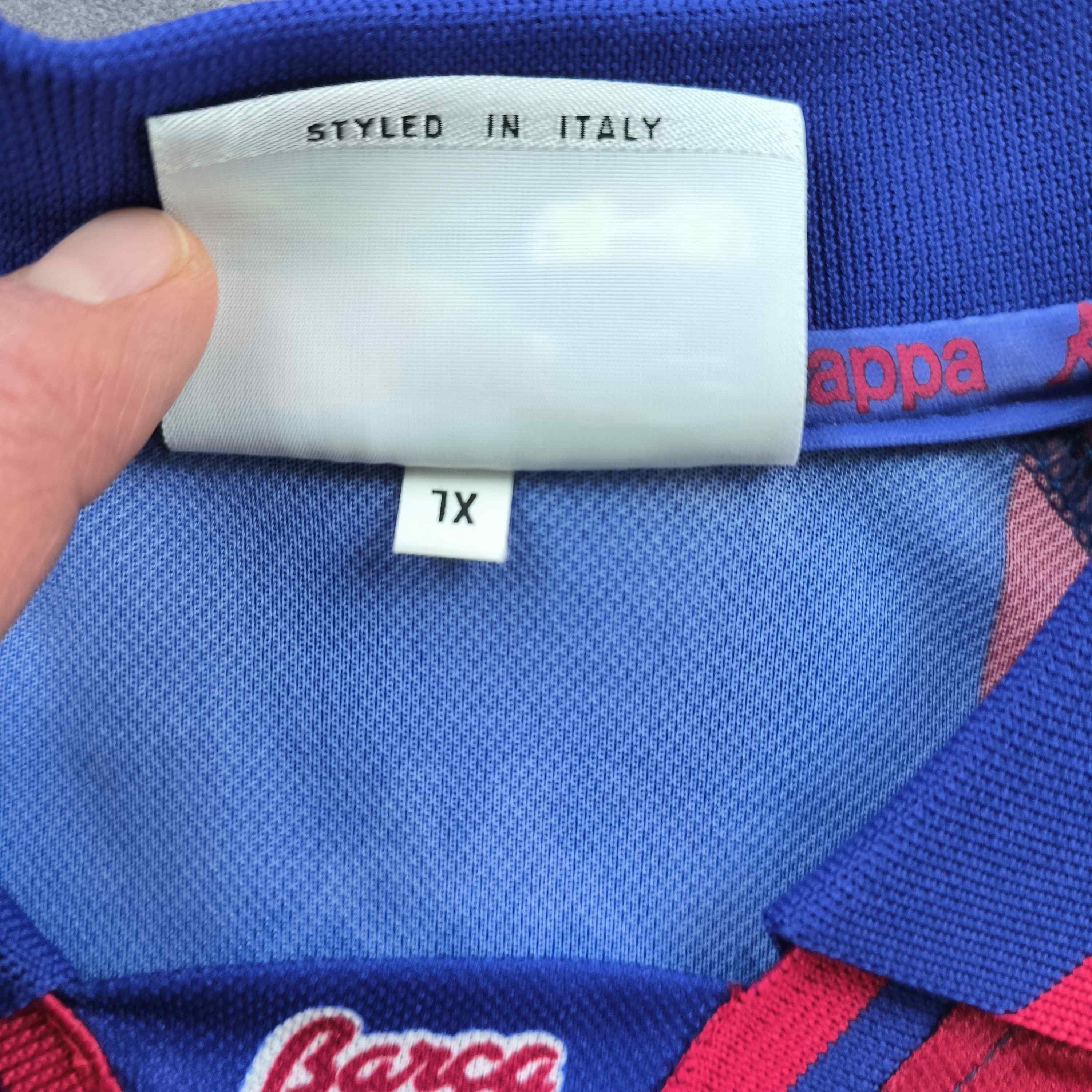 Kappa FC Barcelona 1995-97 Kappa home football jersey shirt sz XL Size US XL / EU 56 / 4 - 4 Thumbnail