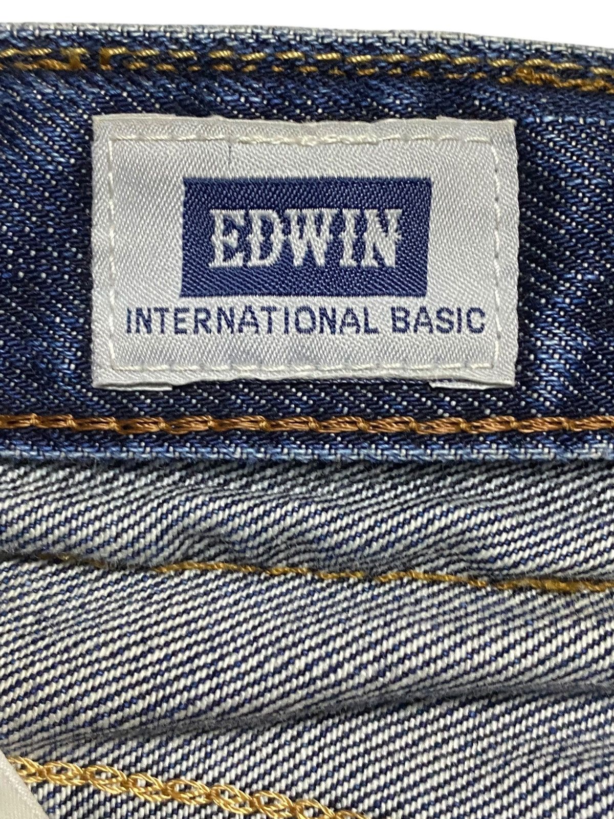 Edwin Japan Edwin International Basic Blue Wash Loose Jeans Size US 35 - 20 Thumbnail